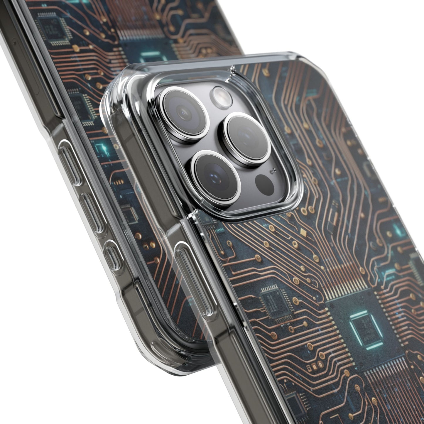 Magnetic Impact Phone Case for iPhone 17/16/15/14. Magnetic Impact Phone Case — Cyber Circuit Design