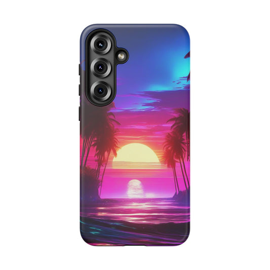 Tough Case Phone Case for Samsung Galaxy S25/S24 – Dual Layer, Matte/Glossy Finish, Wireless Charging Compatible