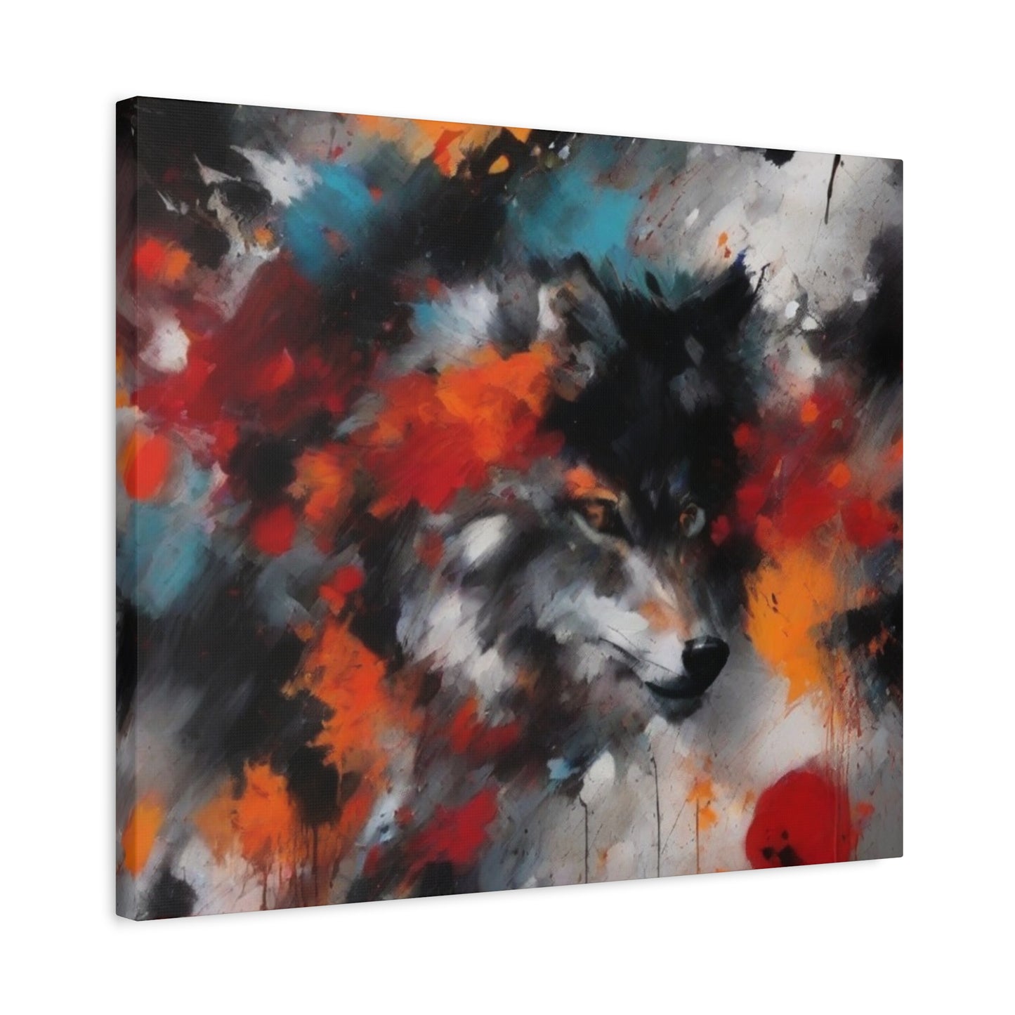 Abstract Art Canvas Print – Modern Wall Art, Digital Artwork, Matte Canvas, Ready to Hang, Home & Office Décor, Modern Wall Décor