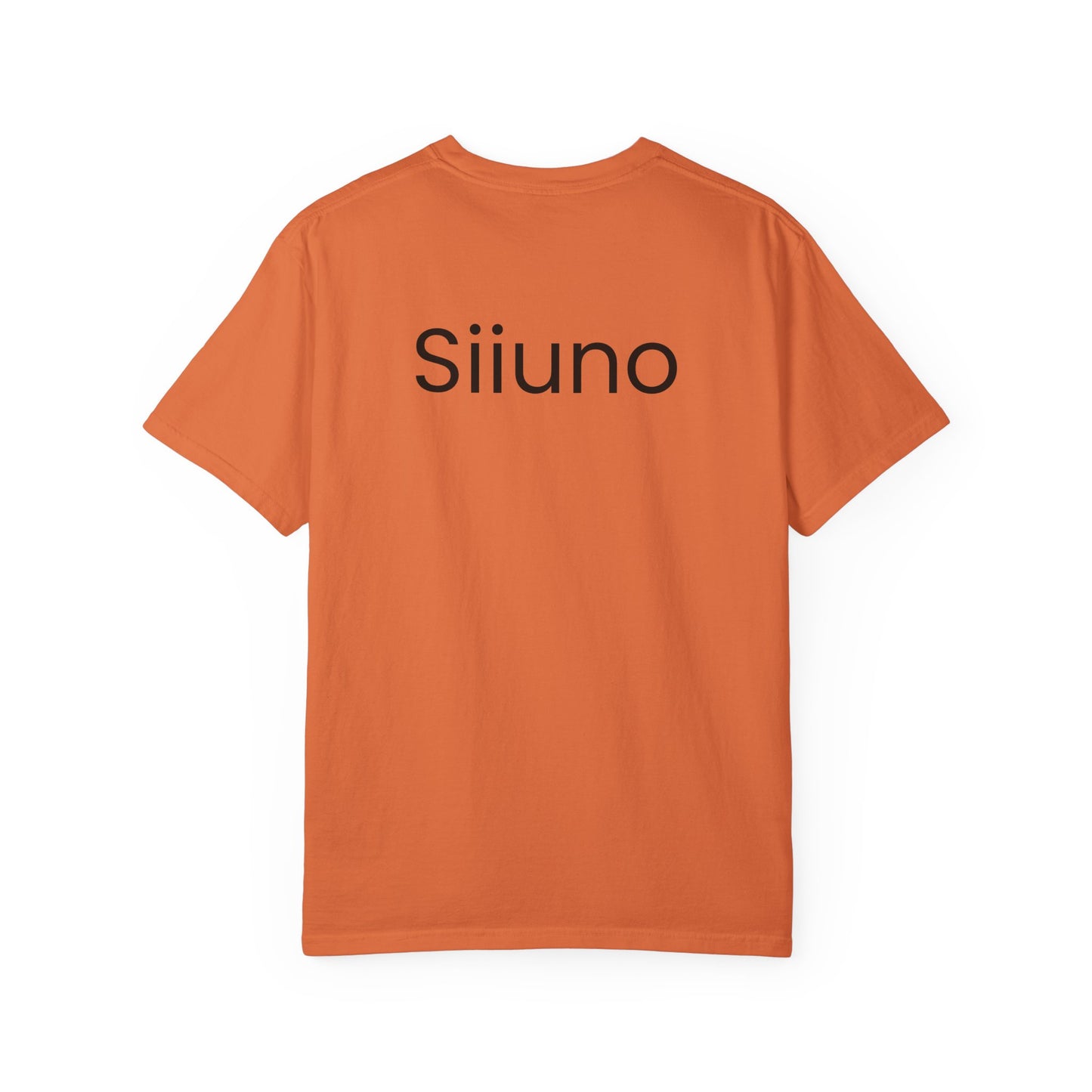 Siiuno Garment-Dyed T-shirt for Everyday Comfort, Unisex Tee for Casual Wear, Gift for Friends, Relaxed Style Tee, Versatile Summer Top