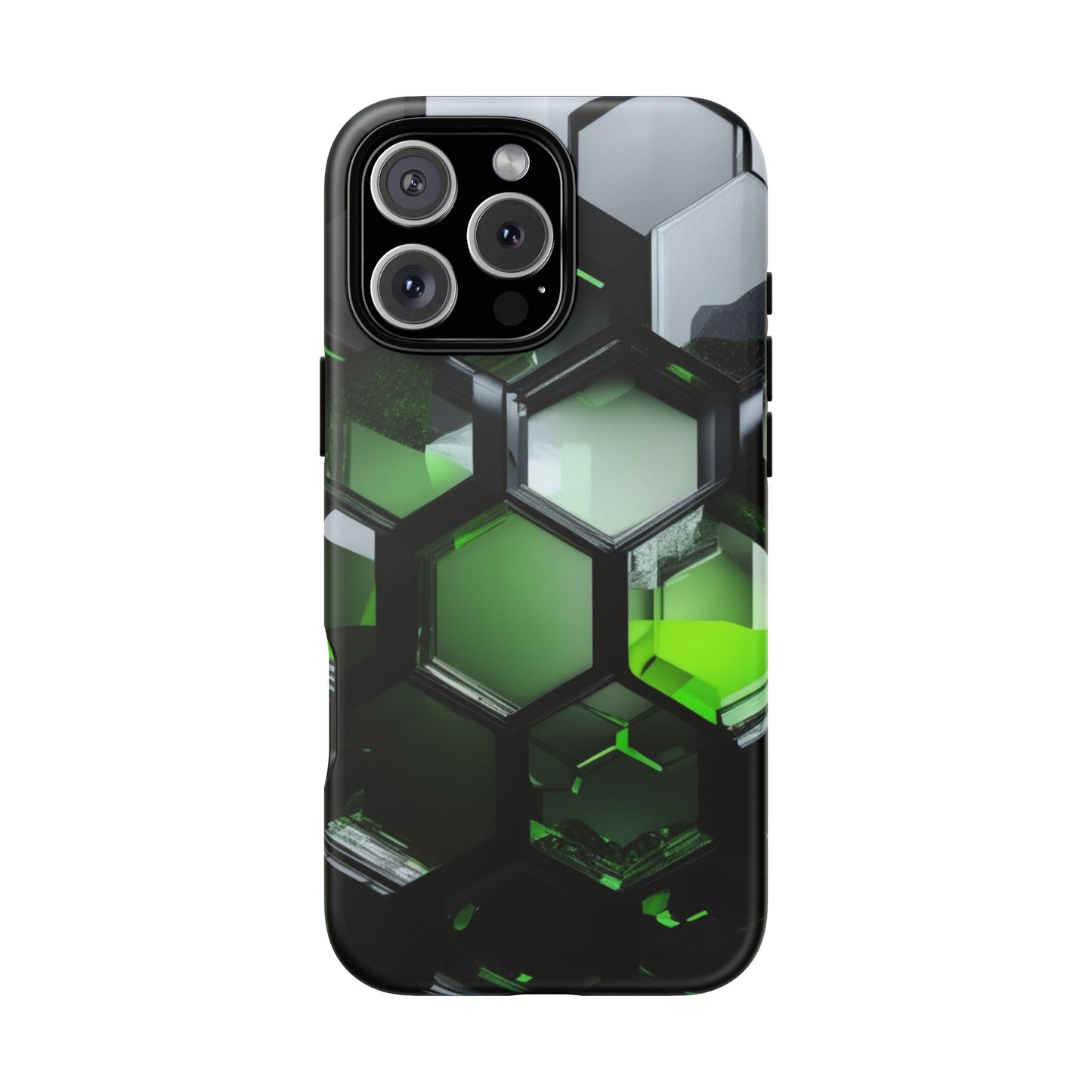 iPhone Tough Case Phone Case for iPhone 14\15\16 – Dual Layer, Matte/Glossy Finish, Wireless Charging Compatible