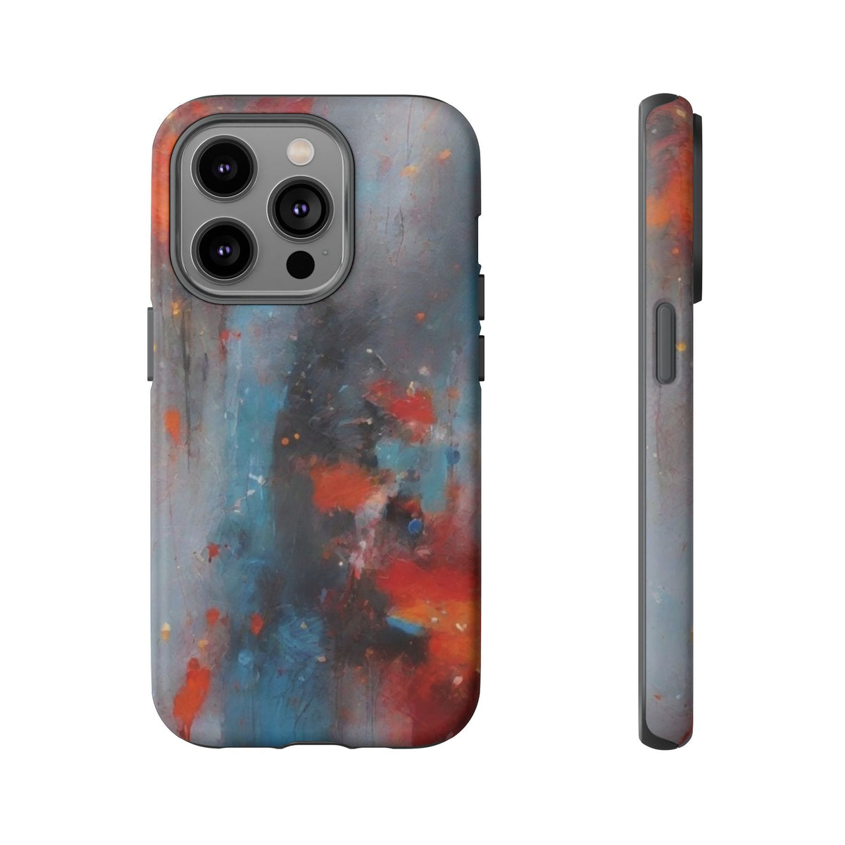 iPhone Tough Case Phone Case for iPhone 14\15\16\17 – Dual Layer, Matte/Glossy Finish, Wireless Charging Compatible