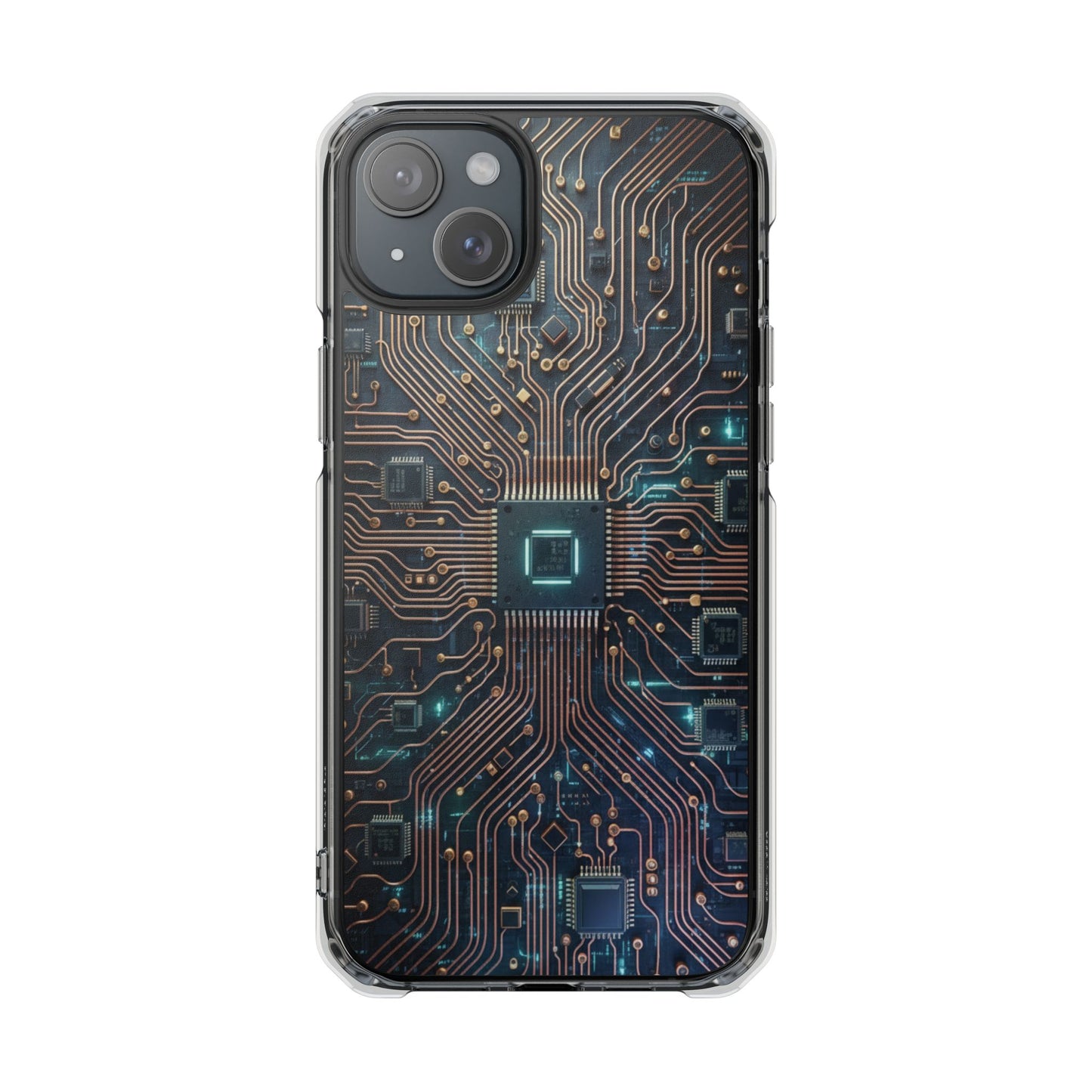 Magnetic Impact Phone Case for iPhone 17/16/15/14. Magnetic Impact Phone Case — Cyber Circuit Design