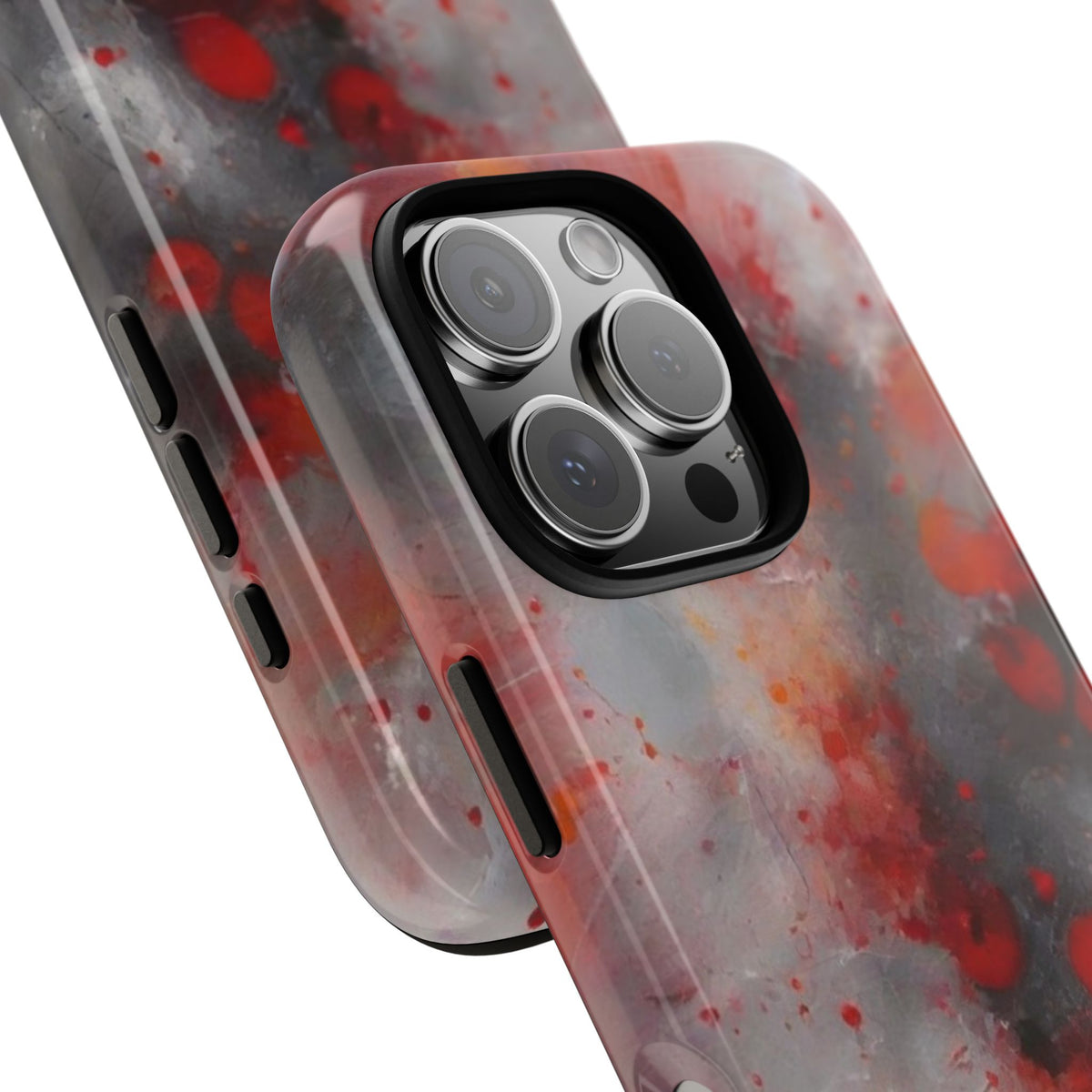 iPhone Tough Case Phone Case for iPhone 14\15\16\17 – Dual Layer, Matte/Glossy Finish, Wireless Charging Compatible