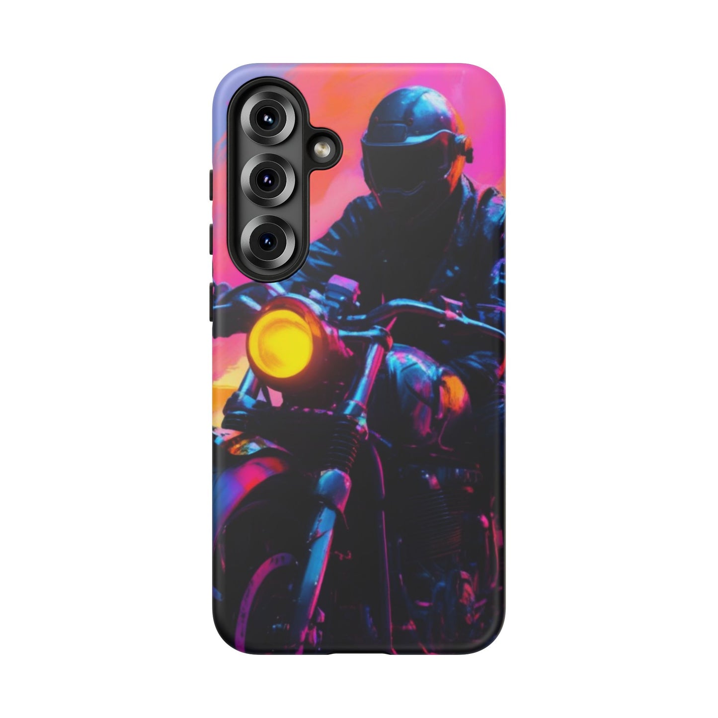 Tough Cases Phone Cases for Samsung Galaxy S25/S24/S23 – Dual Layer, Matte/Glossy Finish, Wireless Charging Compatible