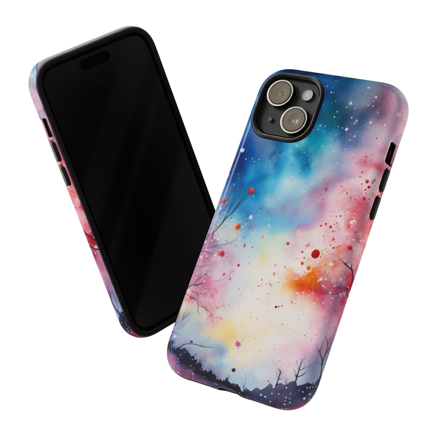 iPhone Tough Case - Fantasy, Abstract  art, Phone Case for iPhone 15\16, Samsung Galaxy S25/S24 – Dual Layer, Matte/Glossy Finish, Wireless Charging Compatible