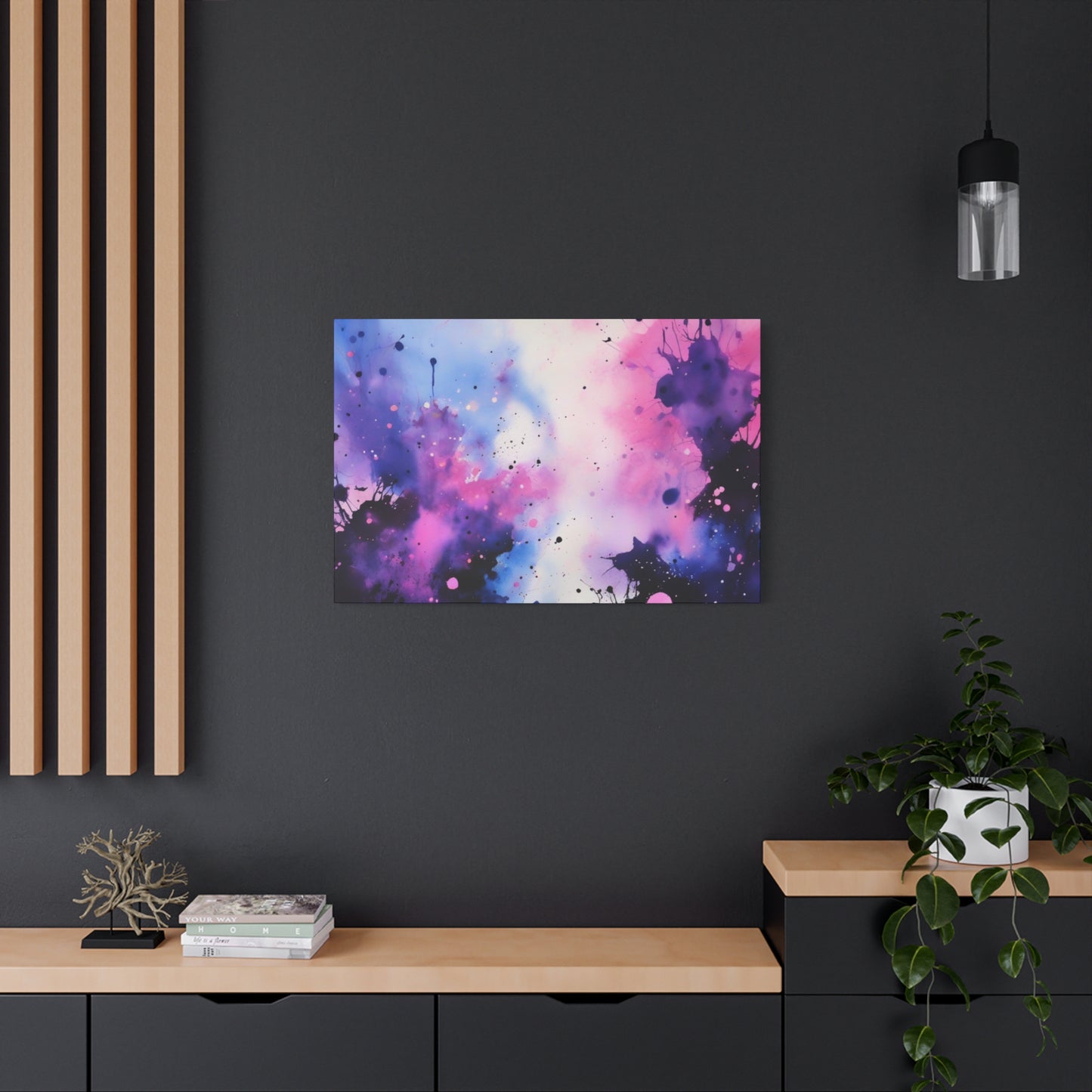 Abstract Art Canvas Print – Modern Wall Art, Digital Artwork, Matte Canvas, Ready to Hang, Home & Office Décor, Modern Wall Décor