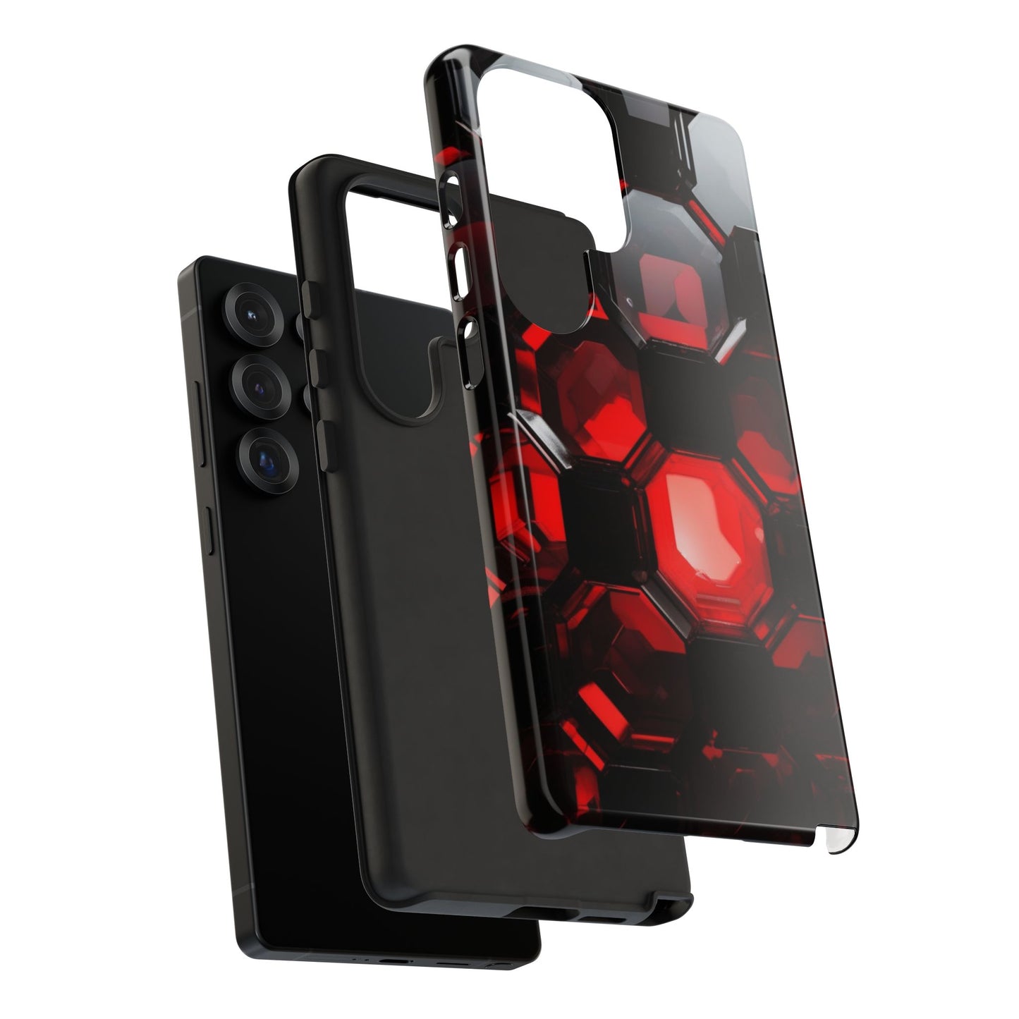 Tough Case Phone Case for  Samsung Galaxy S25/S24 – Dual Layer, Matte/Glossy Finish, Wireless Charging Compatible