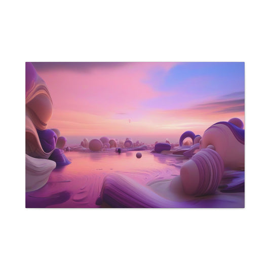 Abstract Art Canvas Print – Modern Wall Art, Digital Artwork, Matte Canvas, Ready to Hang, Home & Office Décor, Modern Wall Décor