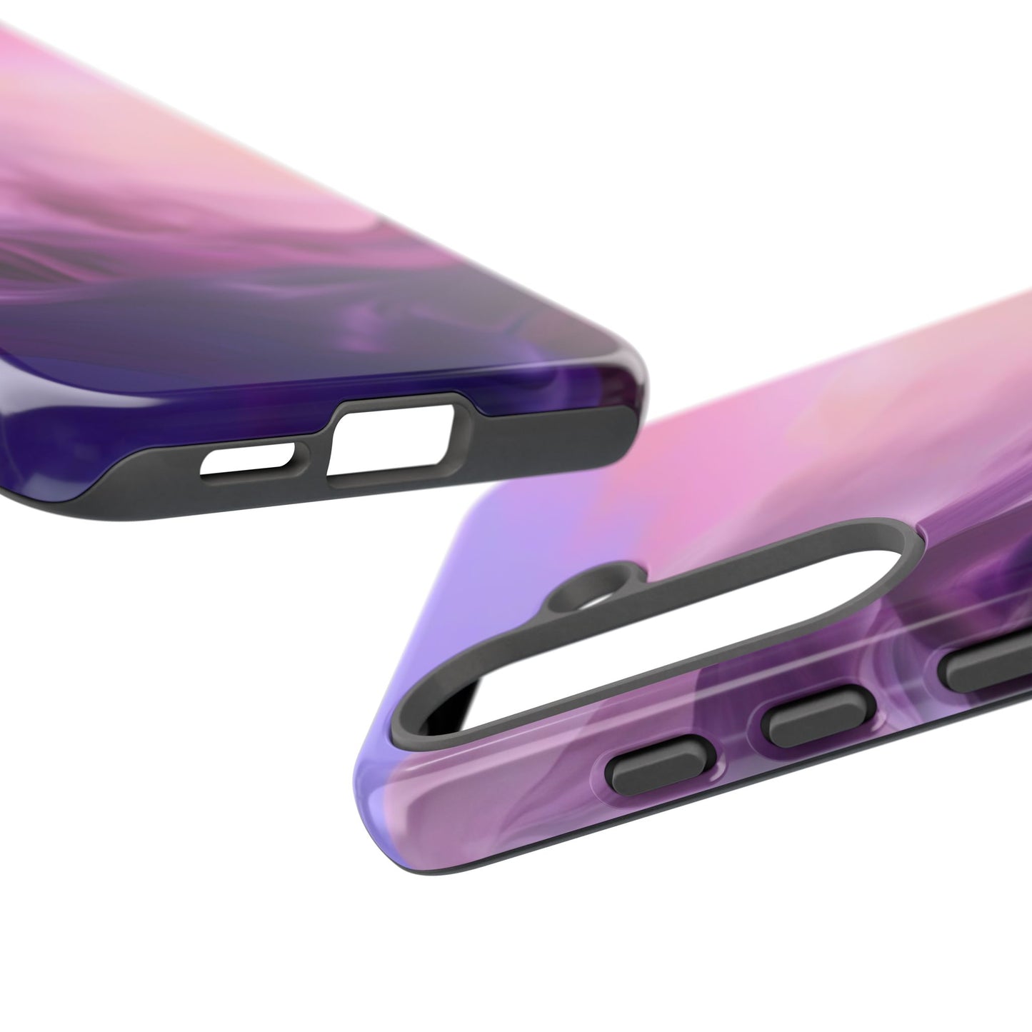 Tough Case Phone Case for Samsung Galaxy S25/S24 – Dual Layer, Matte/Glossy Finish, Wireless Charging Compatible