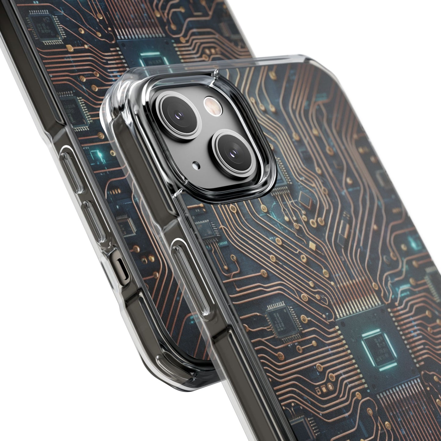 Magnetic Impact Phone Case for iPhone 17/16/15/14. Magnetic Impact Phone Case — Cyber Circuit Design