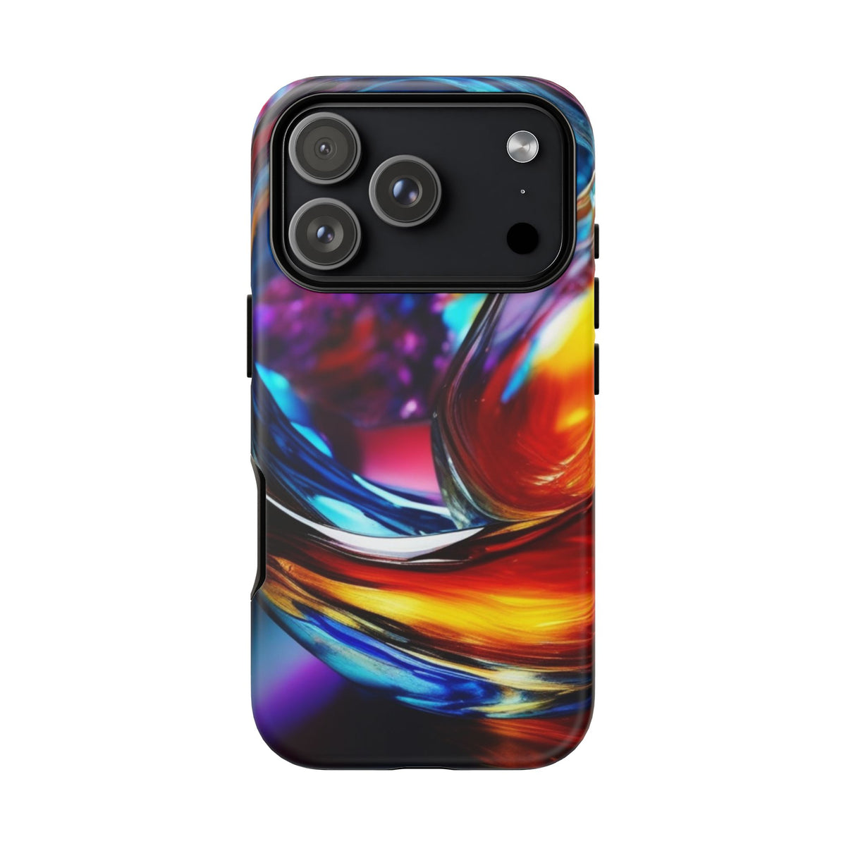 Vibrant Phone Case, Tough Cases for iPhone 17/16/15/14, Stylish Smartphone Cover, Colorful Mobile Accessories, Gift for Tech Lovers