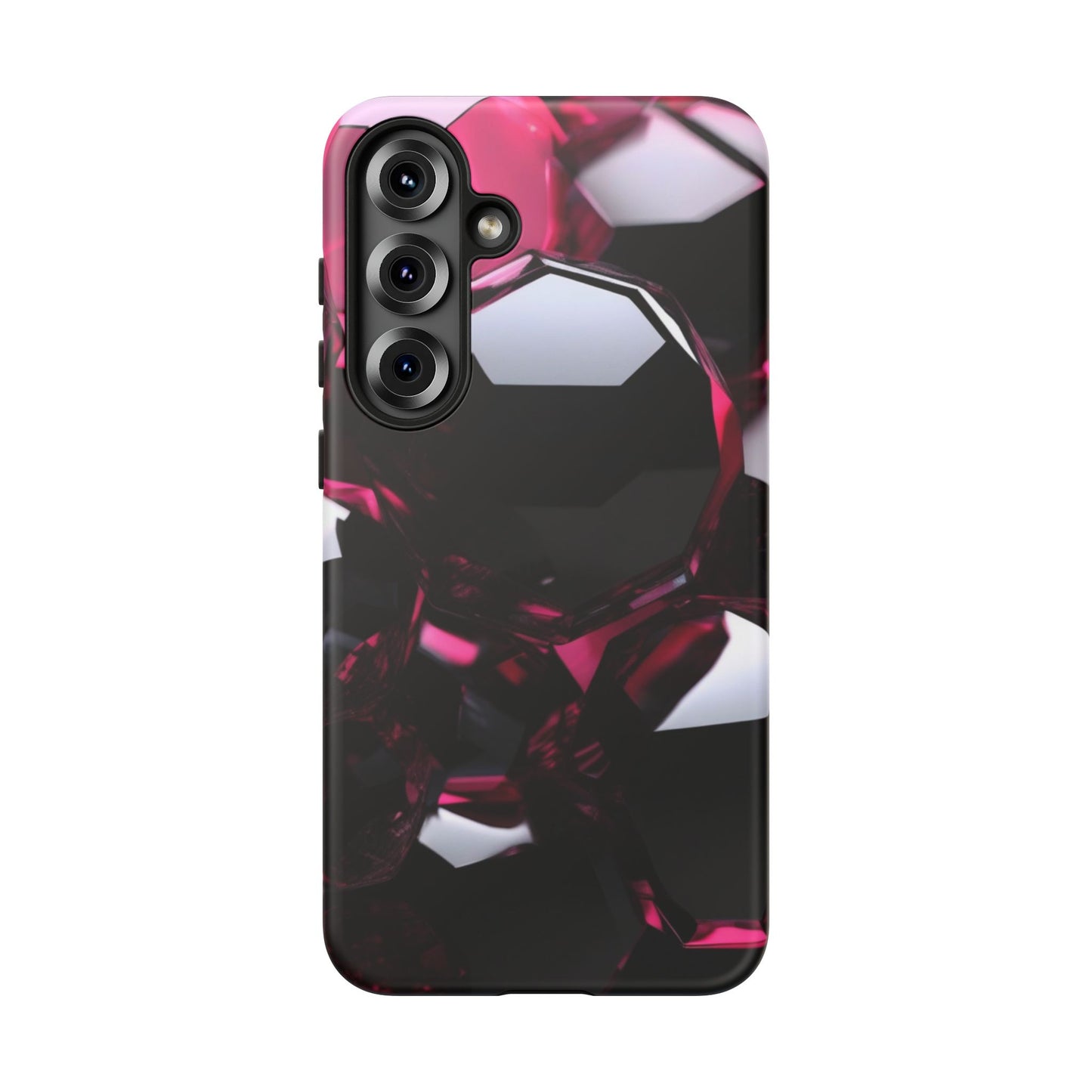 Tough Case Phone Case for Samsung Galaxy S25/S24 – Dual Layer, Matte/Glossy Finish, Wireless Charging Compatible