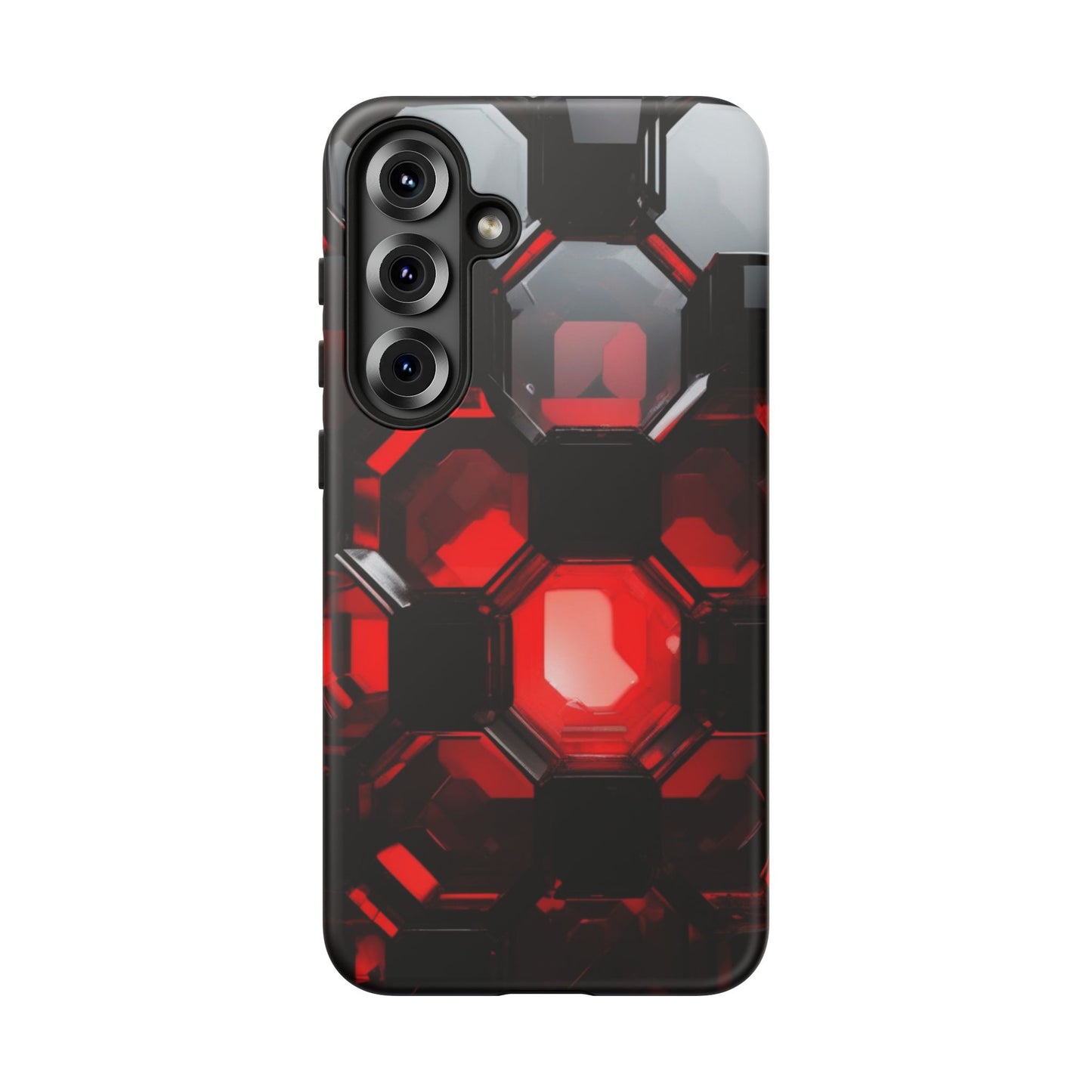 Tough Case Phone Case for  Samsung Galaxy S25/S24 – Dual Layer, Matte/Glossy Finish, Wireless Charging Compatible
