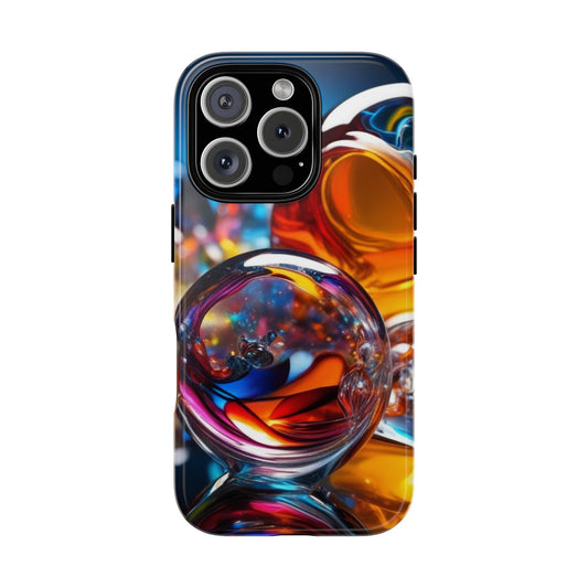 iPhone Tough Case Phone Case for iPhone 14\15\16 – Dual Layer, Matte/Glossy Finish, Wireless Charging Compatible