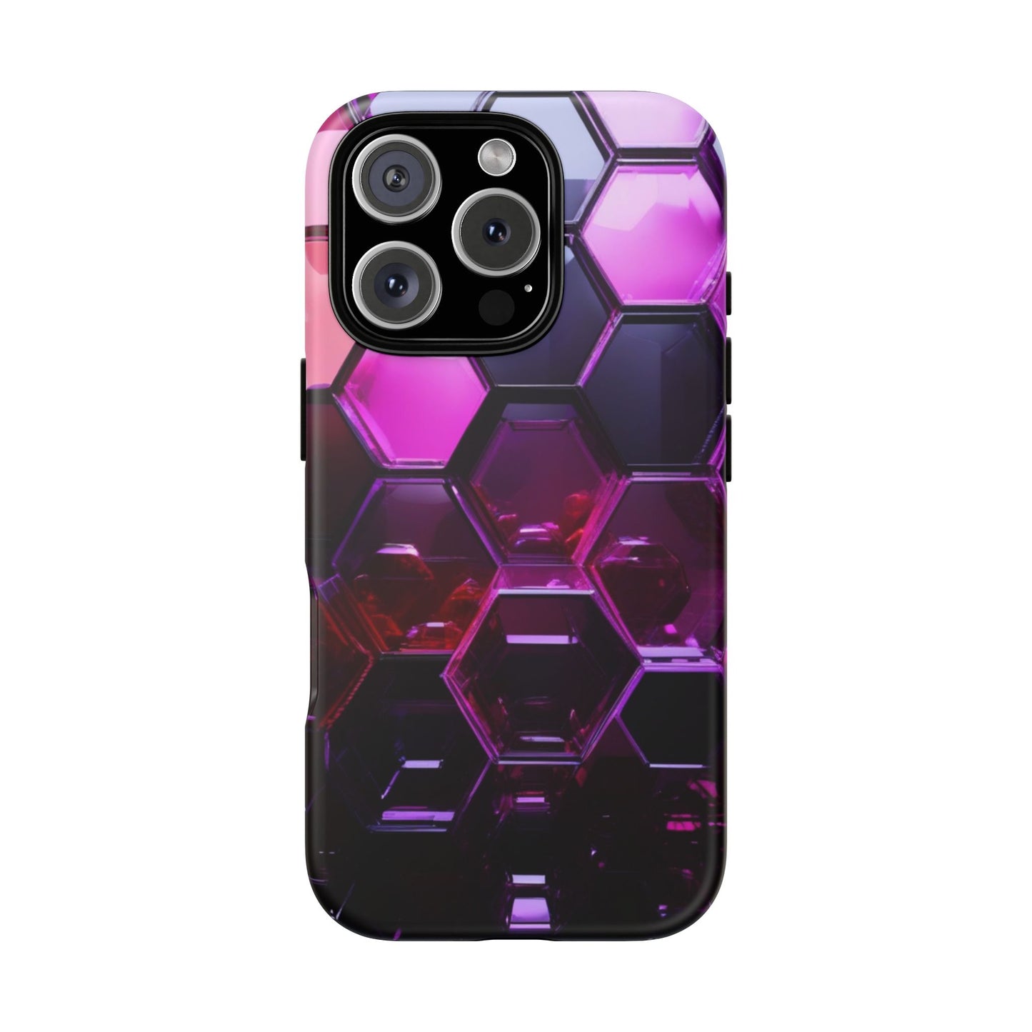 iPhone Tough Case Phone Case for iPhone 14\15\16 – Dual Layer, Matte/Glossy Finish, Wireless Charging Compatible