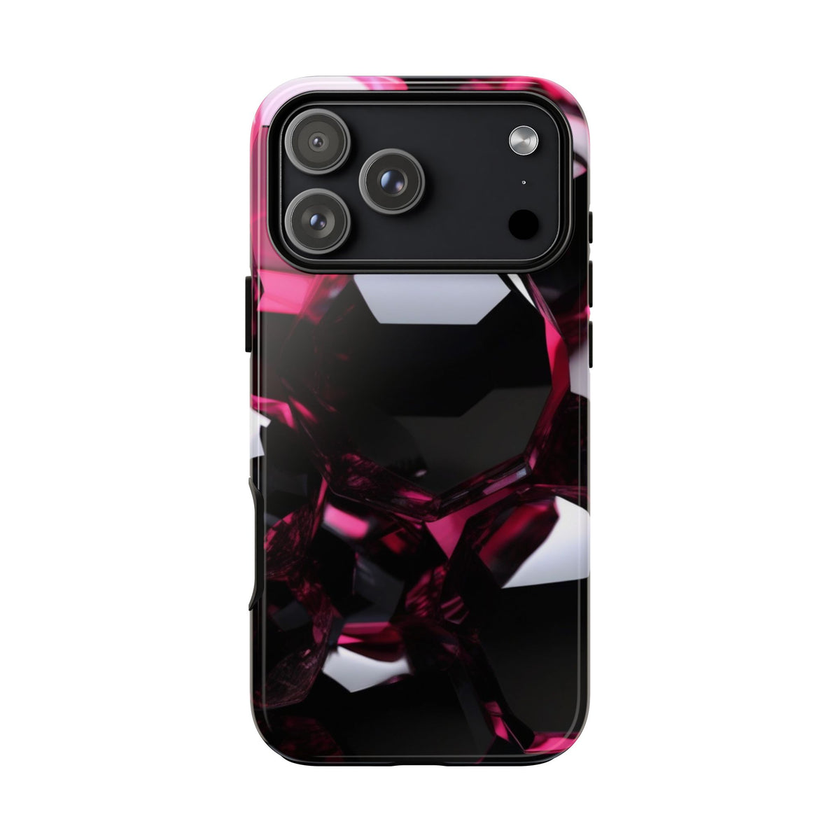 iPhone Tough Case Phone Case for iPhone 14\15\16\17 – Dual Layer, Matte/Glossy Finish, Wireless Charging Compatible