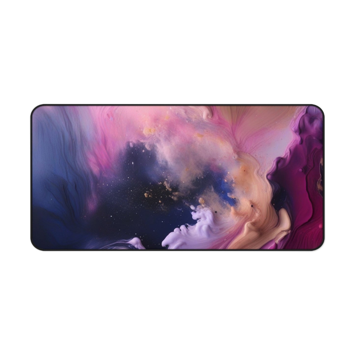 Large Gaming Mouse Pad – Premium Mouse Pad & Tech Accessory for Home & Office, Premium Desk Mat, Gaming Mouse Pad, Non-slip, Cosmic Abstract Desk Mat - Colorful Galaxy Design for Home Office & Gaming