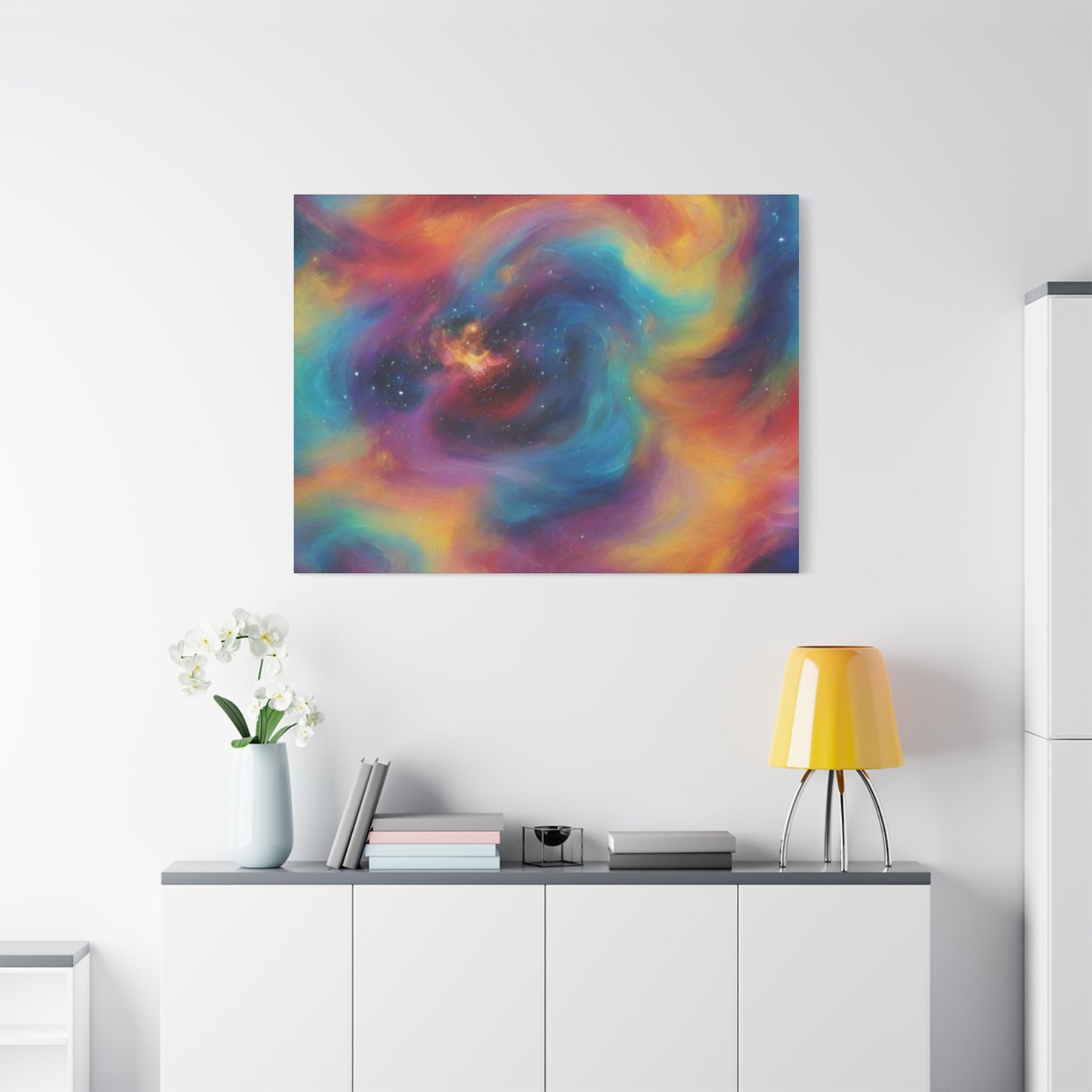 Abstract Art Canvas Print – Modern Wall Art, Digital Artwork, Matte Canvas, Ready to Hang, Home & Office Décor, Modern Wall Décor