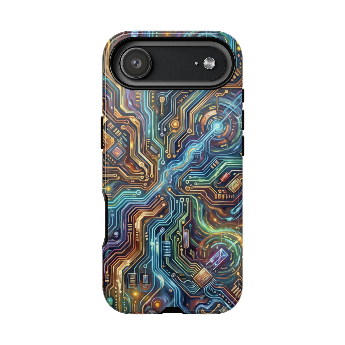 iPhone Tough Cases Phone Cases for iPhone 14\15\16\17\18 – Dual Layer, Matte/Glossy Finish, Wireless Charging Compatible.