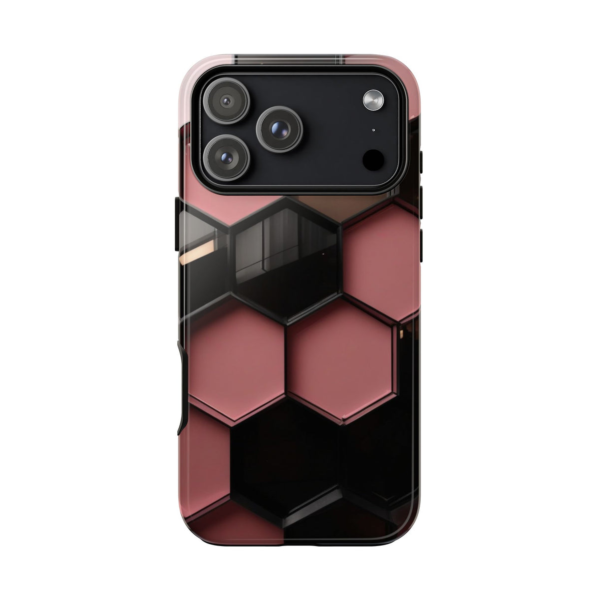 iPhone Tough Case Phone Case for iPhone 14\15\16\17 – Dual Layer, Matte/Glossy Finish, Wireless Charging Compatible