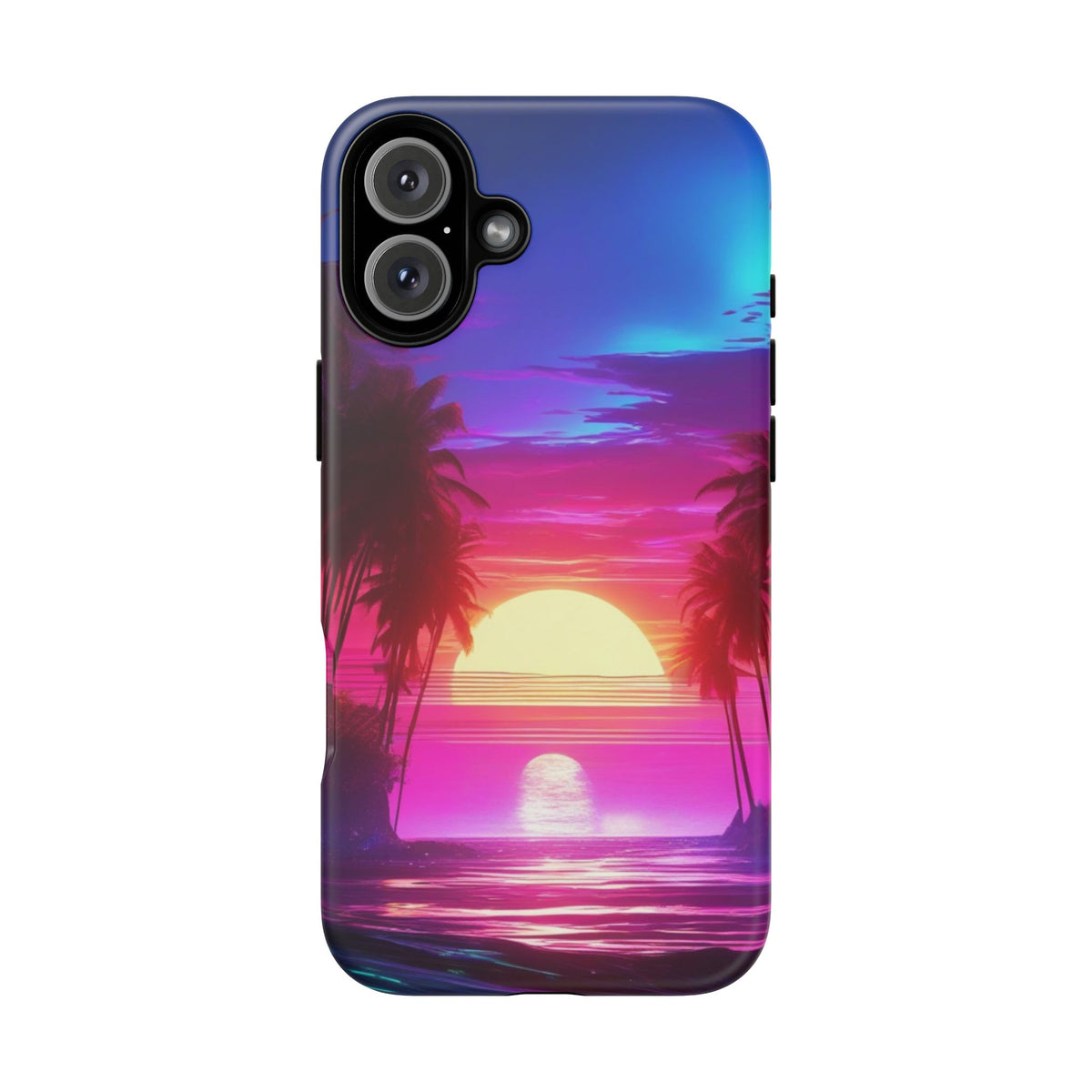 iPhone Tough Case Phone Case for iPhone 14\15\16 – Dual Layer, Matte/Glossy Finish, Wireless Charging Compatible