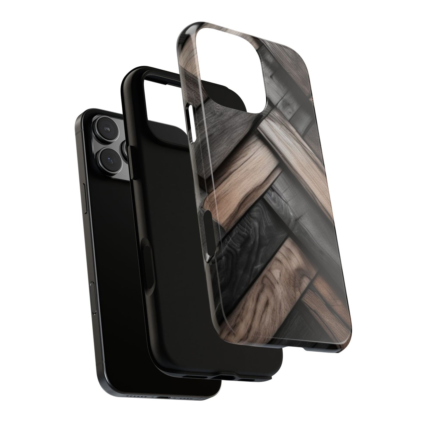 iPhone Tough Case Phone Case for iPhone 14\15\16 – Dual Layer, Matte/Glossy Finish, Wireless Charging Compatible