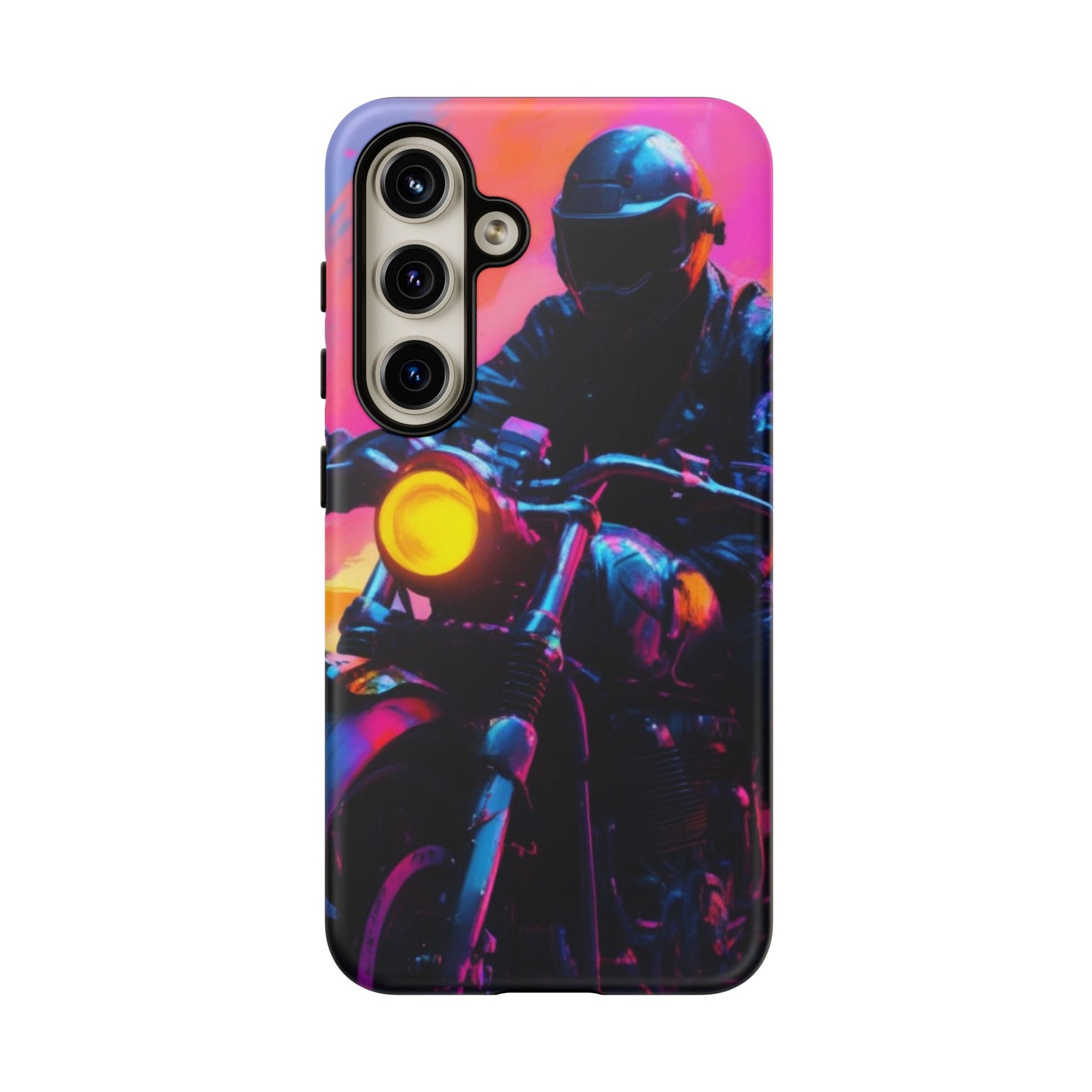 Tough Cases Phone Cases for Samsung Galaxy S25/S24/S23 – Dual Layer, Matte/Glossy Finish, Wireless Charging Compatible