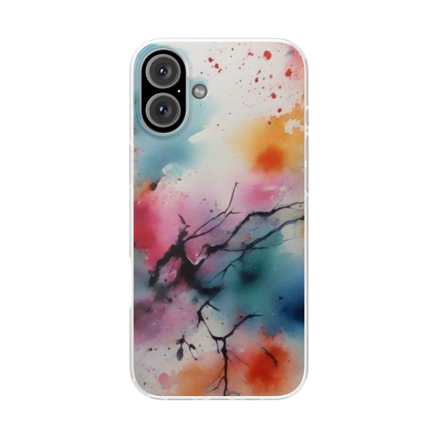 Flexi Clear TPU Case for iPhone 16/15 & Samsung Galaxy S25 – Slim, Lightweight, Wireless Charging Compatible