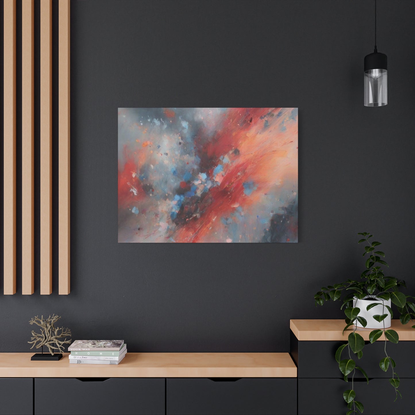 Abstract Art Canvas Print – Modern Wall Art, Digital Artwork, Matte Canvas, Ready to Hang, Home & Office Décor, Modern Wall Décor