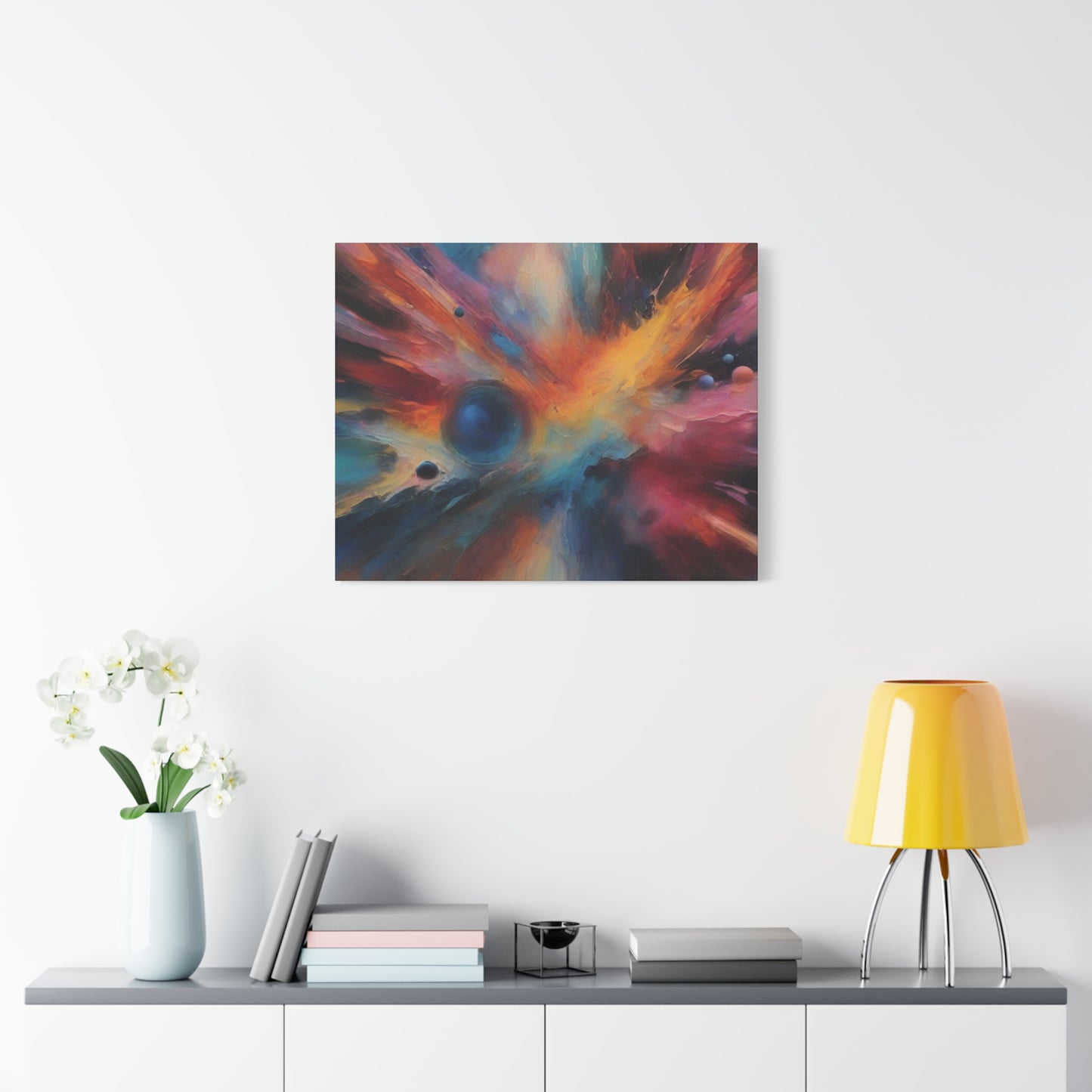 Abstract Art Canvas Print – Modern Wall Art, Digital Artwork, Matte Canvas, Ready to Hang, Home & Office Décor, Modern Wall Décor