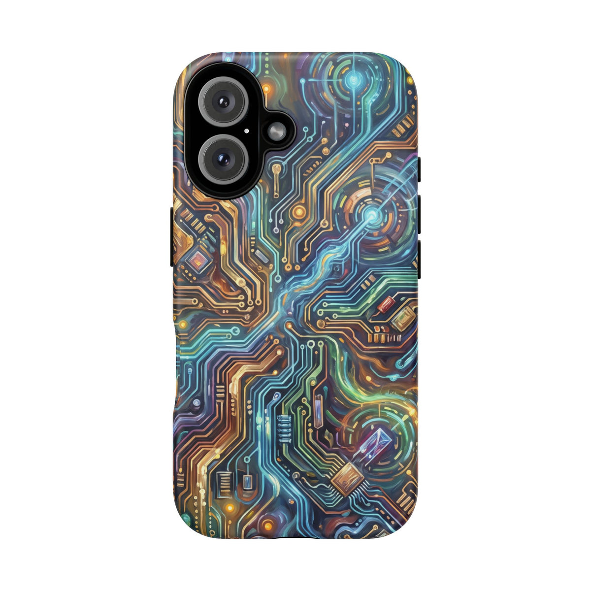 iPhone Tough Cases Phone Cases for iPhone 14\15\16\17\18 – Dual Layer, Matte/Glossy Finish, Wireless Charging Compatible.