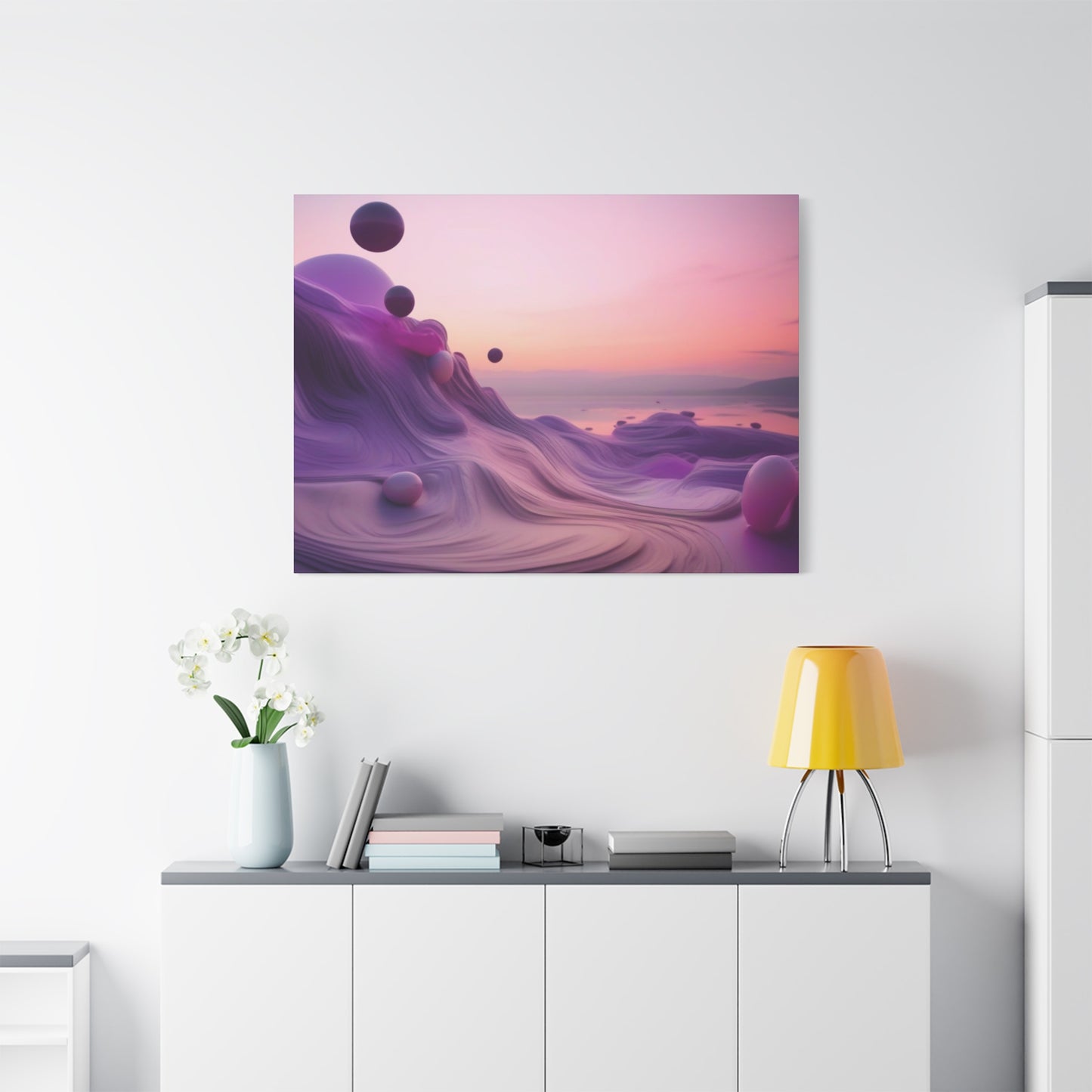 Abstract Art Canvas Print – Modern Wall Art, Digital Artwork, Matte Canvas, Ready to Hang, Home & Office Décor, Modern Wall Décor