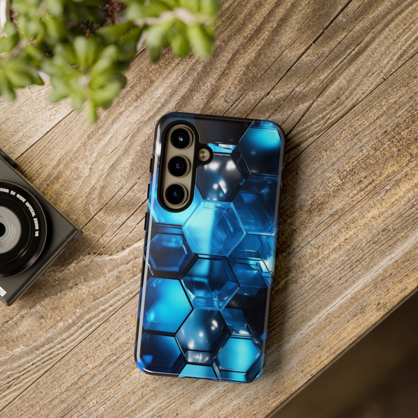 Tough Case Phone Case for Samsung Galaxy S25/S24– Dual Layer, Matte/Glossy Finish, Wireless Charging Compatible