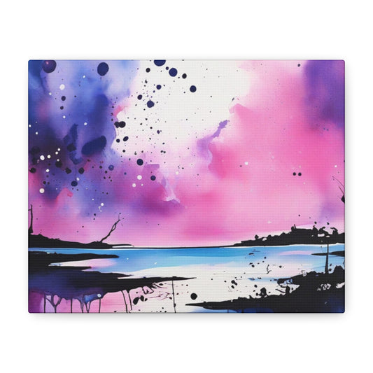 Abstract Art Canvas Print – Modern Wall Art, Digital Artwork, Matte Canvas, Ready to Hang, Home & Office Décor, Modern Wall Décor
