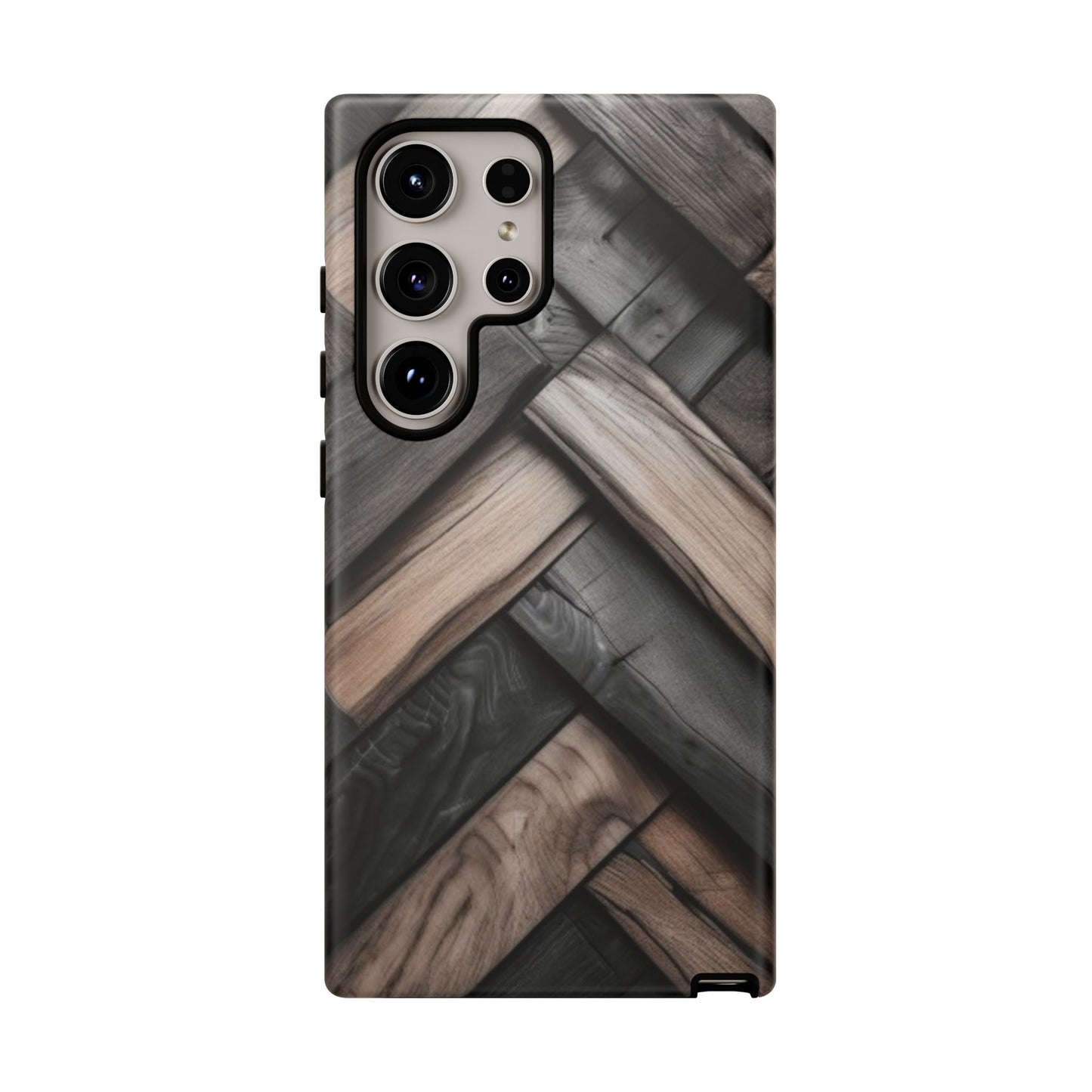Tough Case Phone Case for Samsung Galaxy S25/S24 – Dual Layer, Matte/Glossy Finish, Wireless Charging Compatible