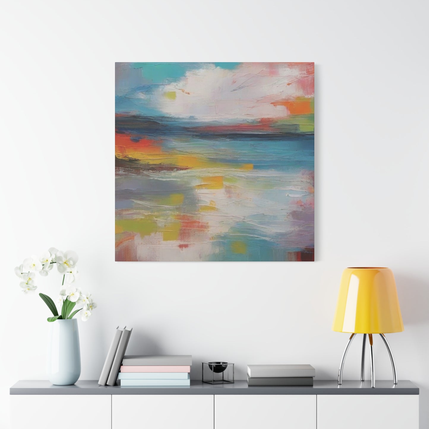 Abstract Art Canvas Print – Modern Wall Art, Digital Artwork, Matte Canvas, Ready to Hang, Home & Office Décor, Modern Wall Décor