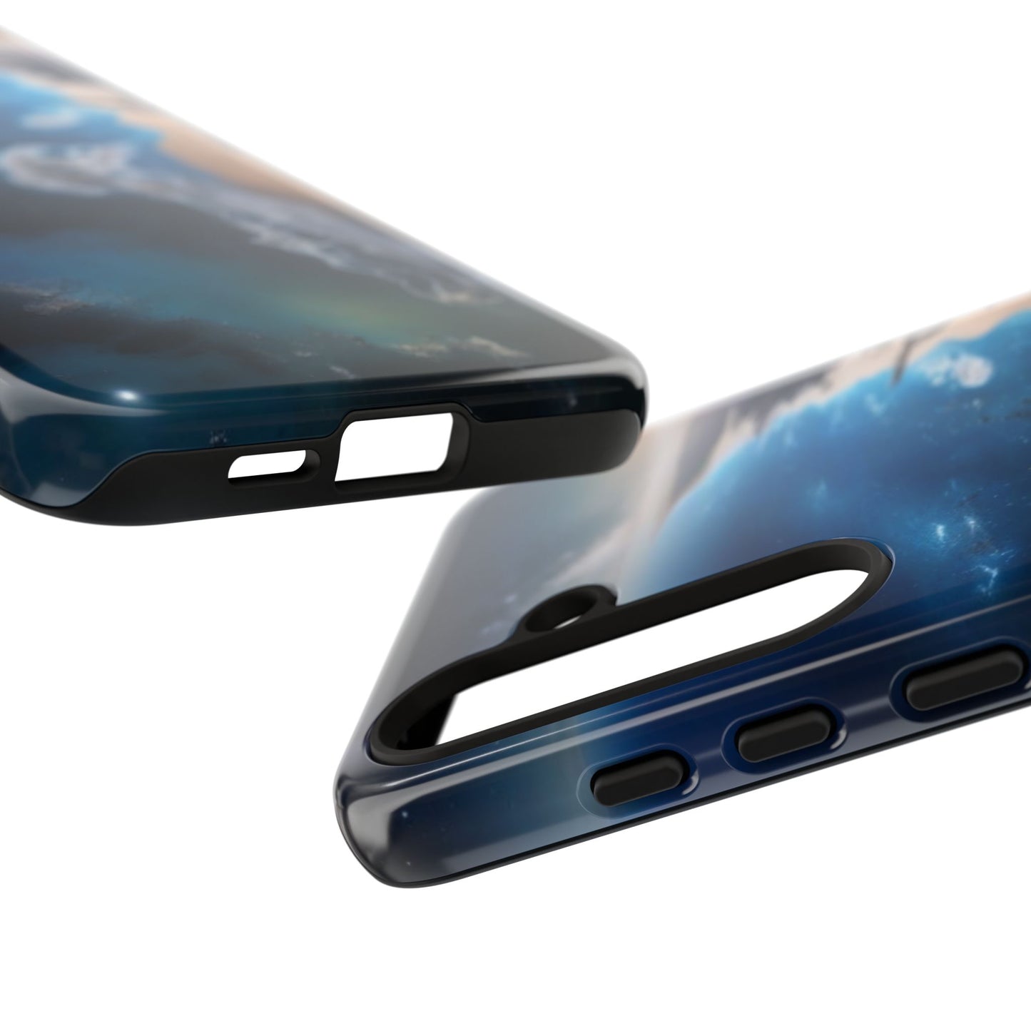 Tough Case Phone Case for Samsung Galaxy S26/S25/S24/S23/S22 – Dual Layer, Matte/Glossy Finish, Wireless Charging CompatibleOcean Wave Phone Case - Tough, Stylish Protection for Beach Lovers