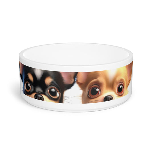 Pet Dog Bowl – Ceramic Food & Water Dish, Microwave & Dishwasher Safe, Chihuahua Pet Bowl – Perfect for Dog Lovers