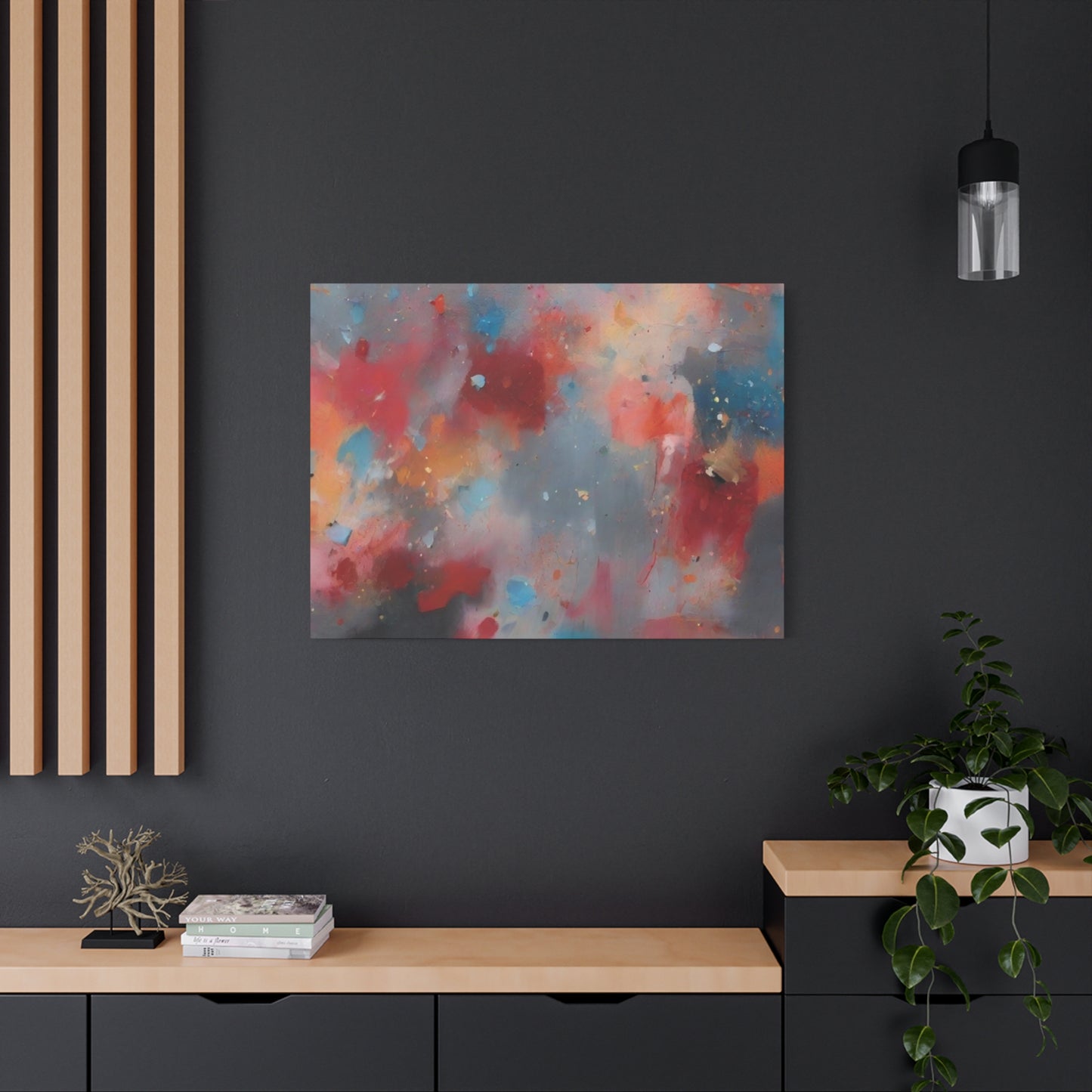 Abstract Art Canvas Print – Modern Wall Art, Digital Artwork, Matte Canvas, Ready to Hang, Home & Office Décor, Modern Wall Décor