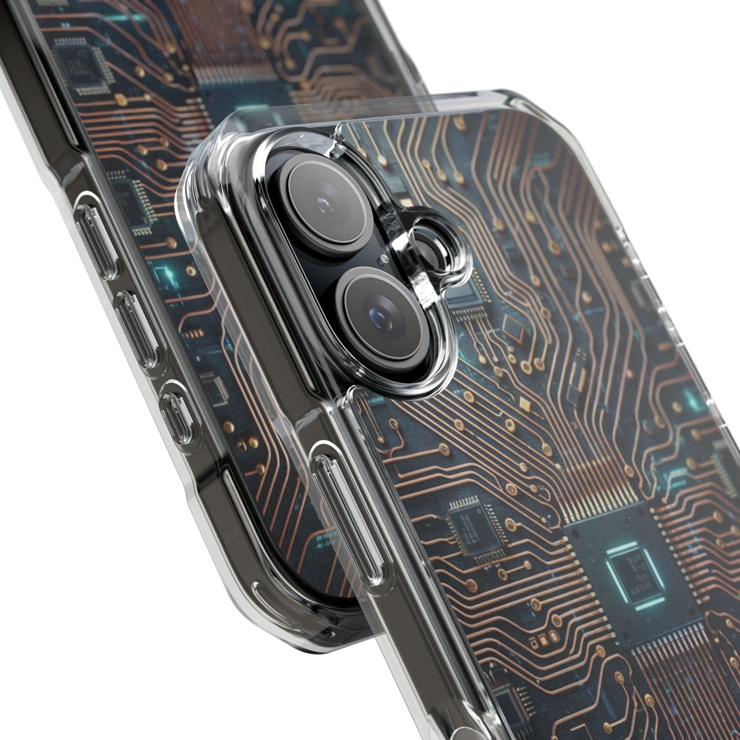 Magnetic Impact Phone Case for iPhone 17/16/15/14. Magnetic Impact Phone Case — Cyber Circuit Design