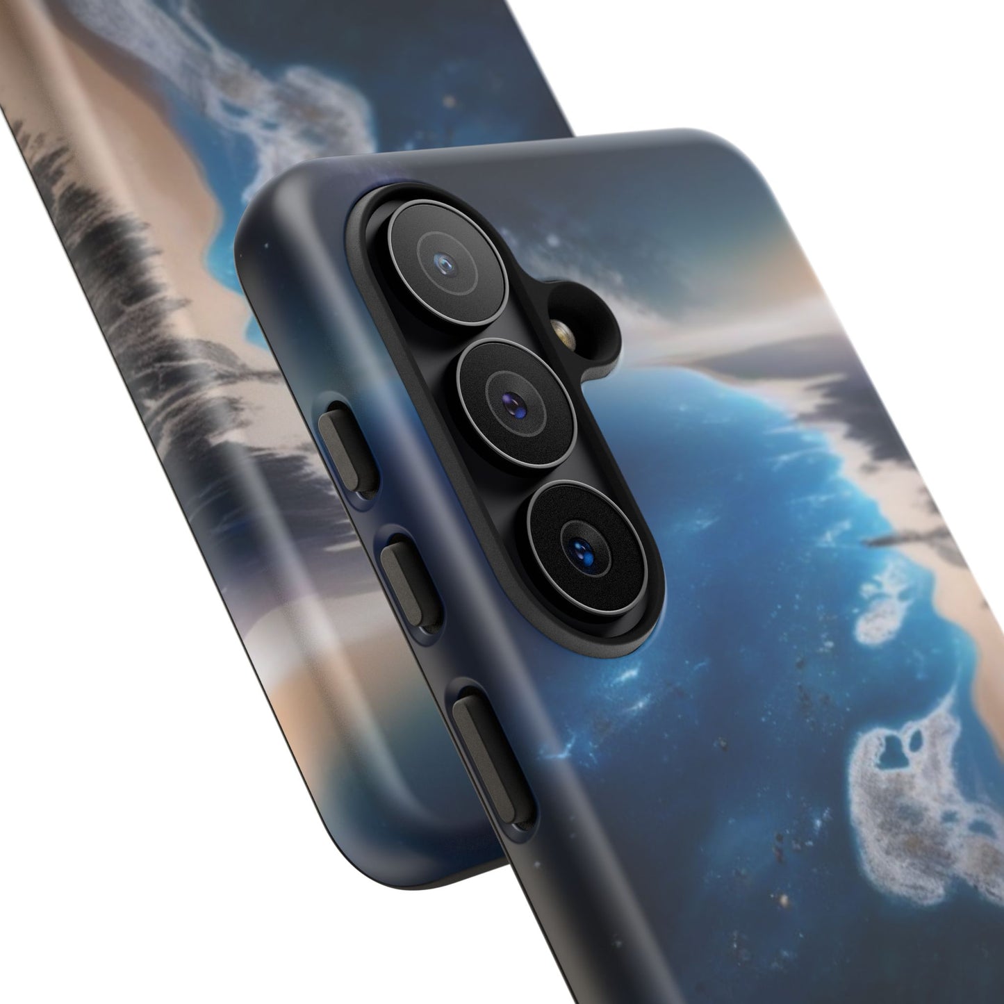 Tough Case Phone Case for Samsung Galaxy S26/S25/S24/S23/S22 – Dual Layer, Matte/Glossy Finish, Wireless Charging CompatibleOcean Wave Phone Case - Tough, Stylish Protection for Beach Lovers