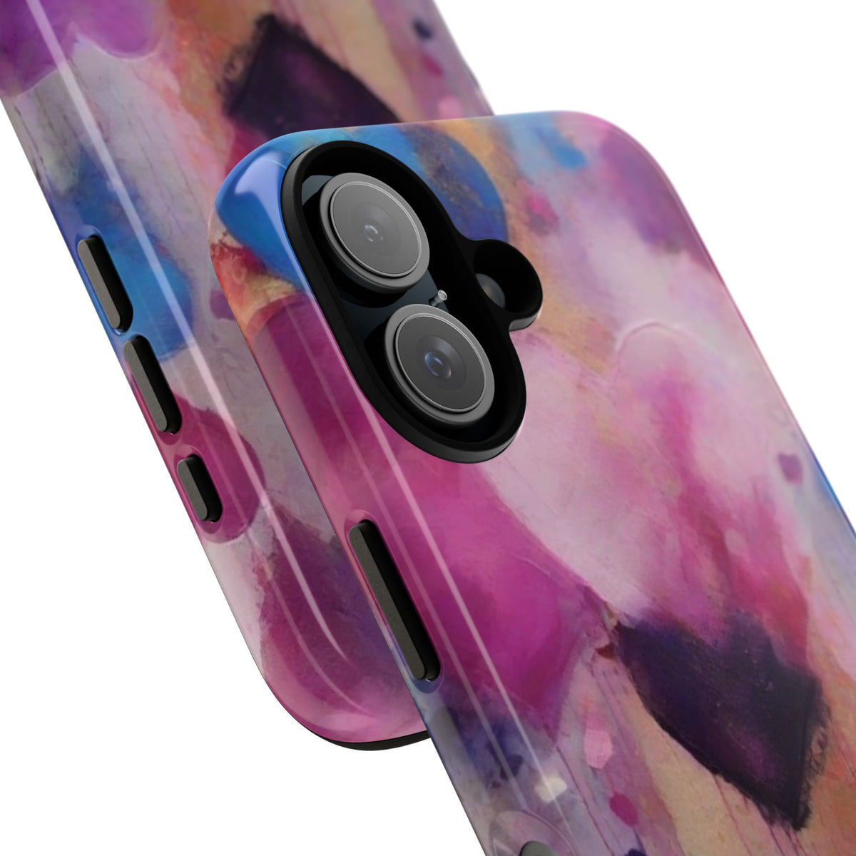 iPhone Tough Case Phone Case for iPhone 16, Samsung Galaxy S25 – Dual Layer, Matte/Glossy Finish, Wireless Charging Compatible