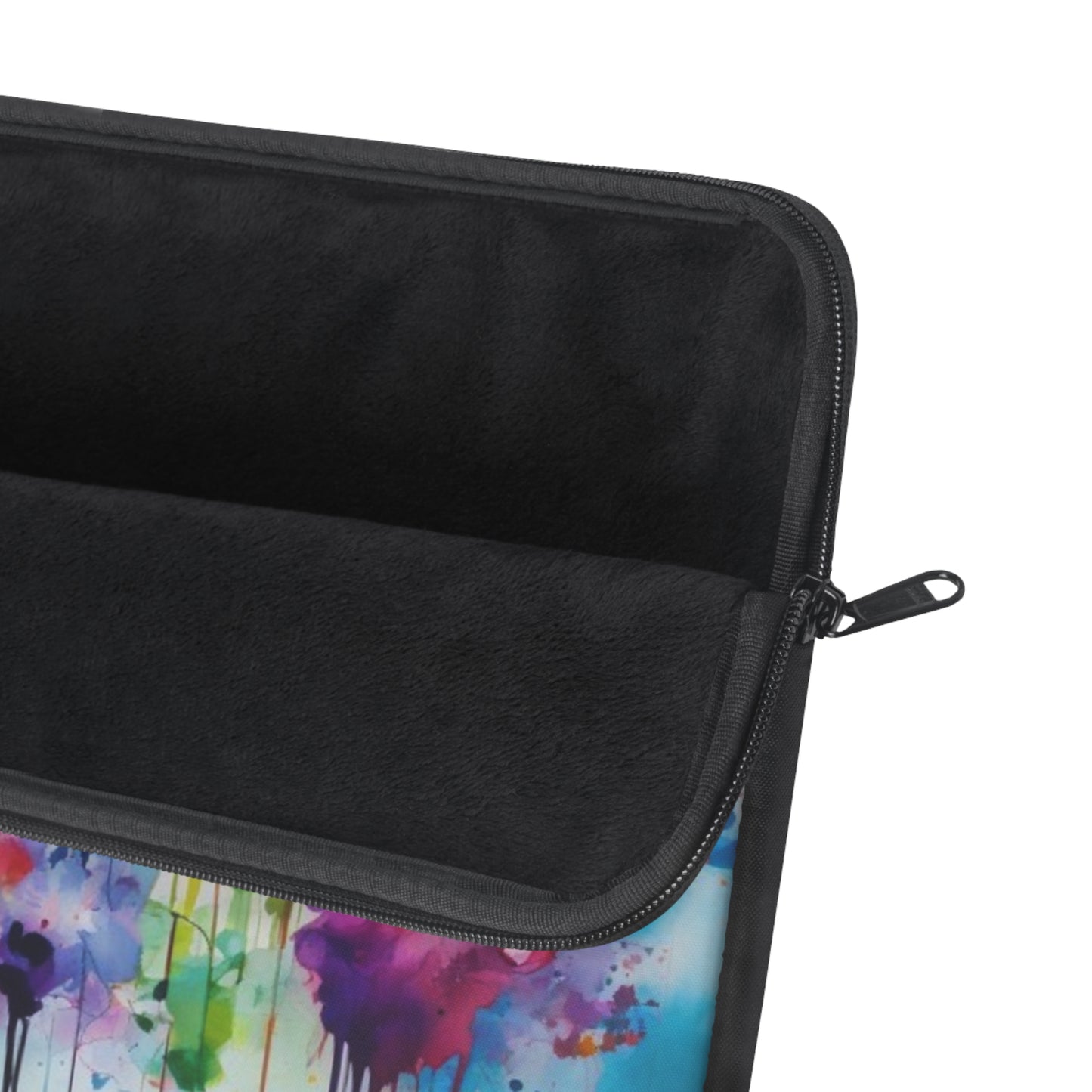 Laptop Sleeve, Artistic Computer Case, Flower Design Sleeve for Women, Colorful Tech Accessories, Ideal Gift for Students