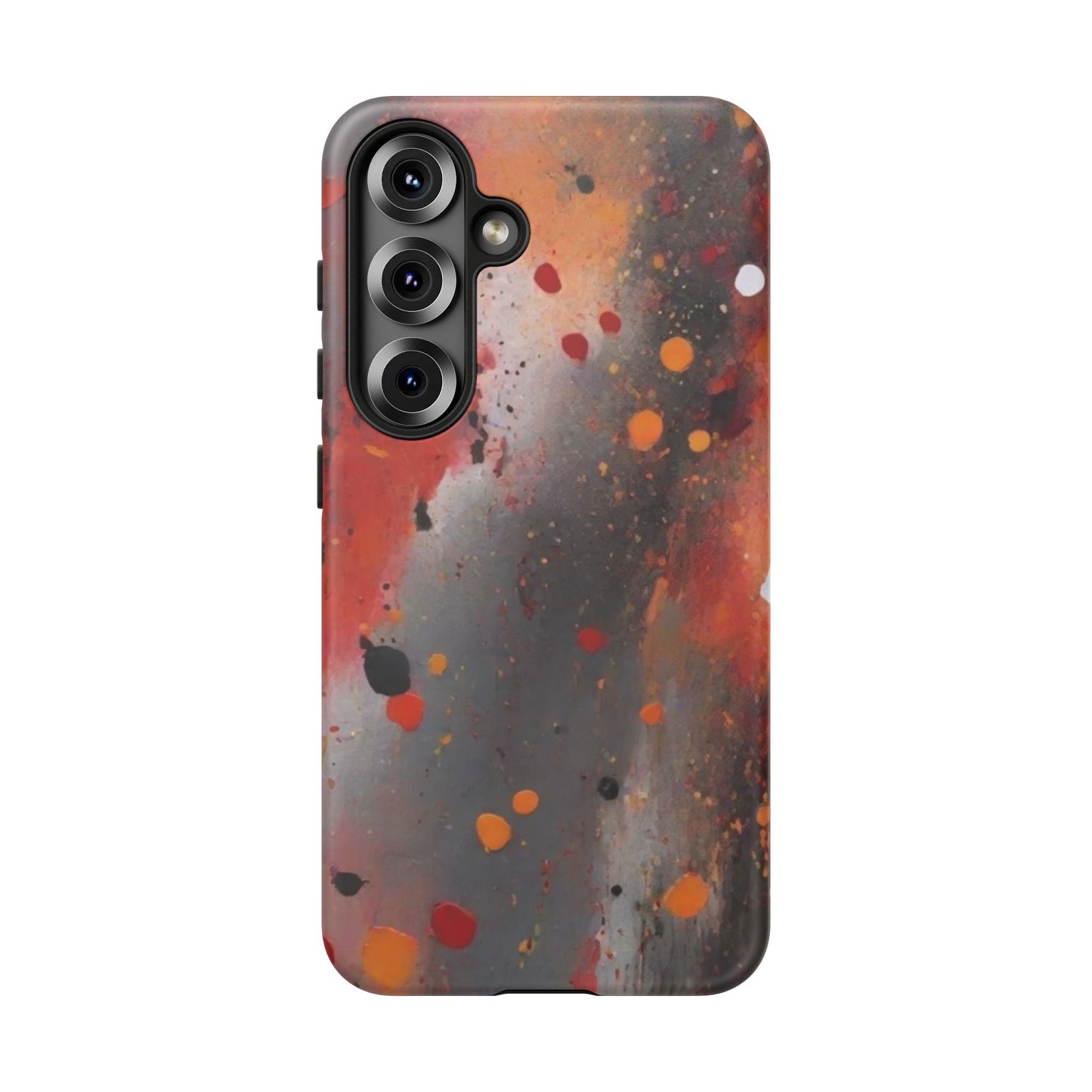 Tough Case Phone Case for Samsung Galaxy S25/S24 – Dual Layer, Matte/Glossy Finish, Wireless Charging Compatible