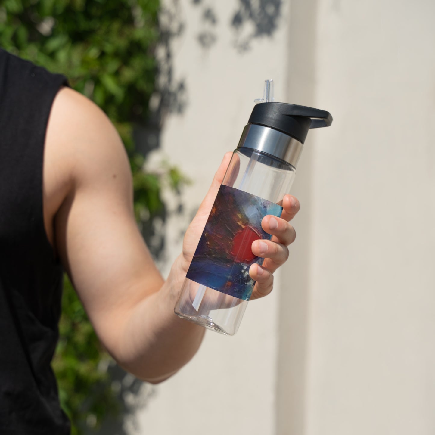 Kensington Tritan™ Sport Water Bottle – 20oz, BPA-Free, Lightweight & Spill-Resistant with Straw