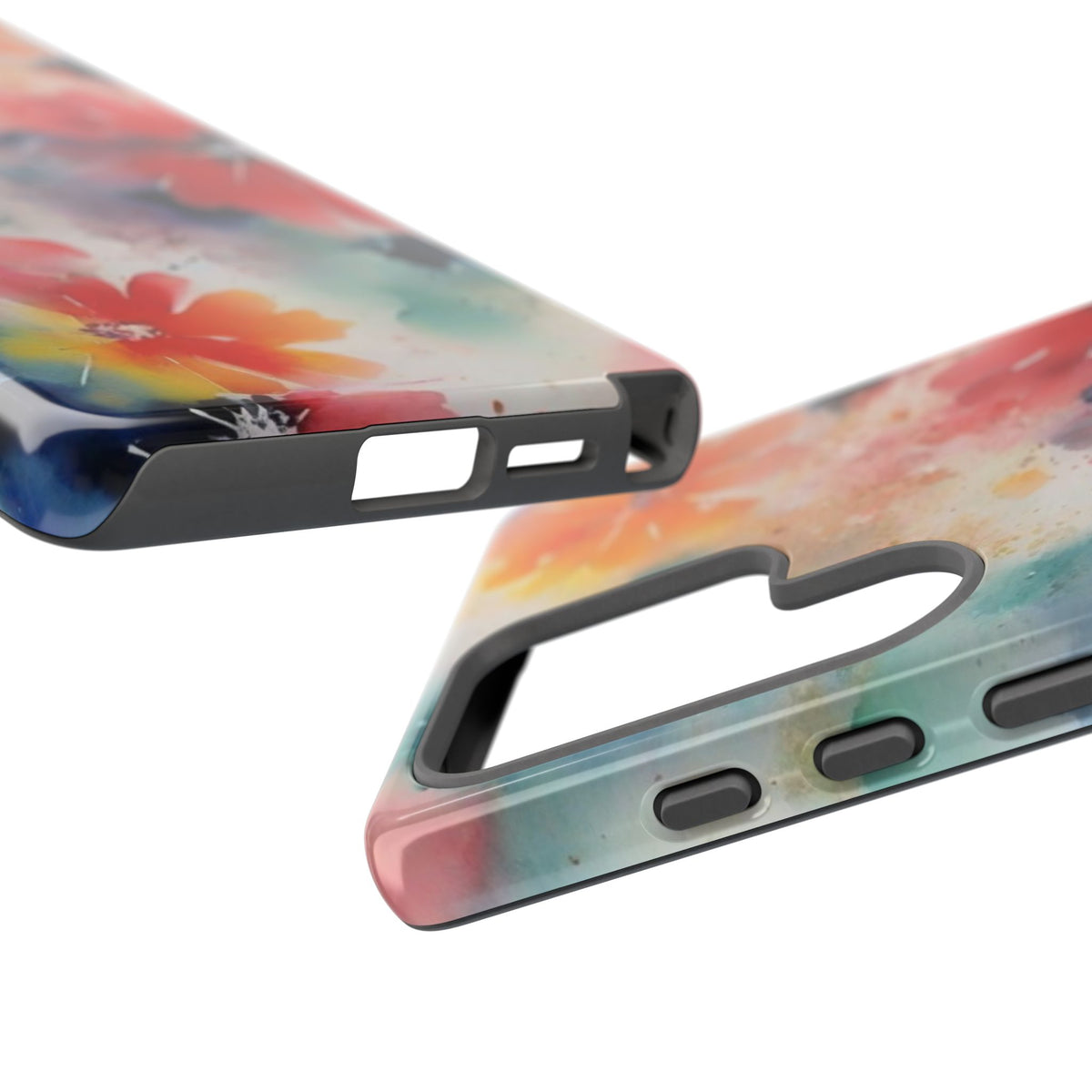 Tough Case Phone Case for Samsung Galaxy S25/S24 – Dual Layer, Matte/Glossy Finish, Wireless Charging Compatible