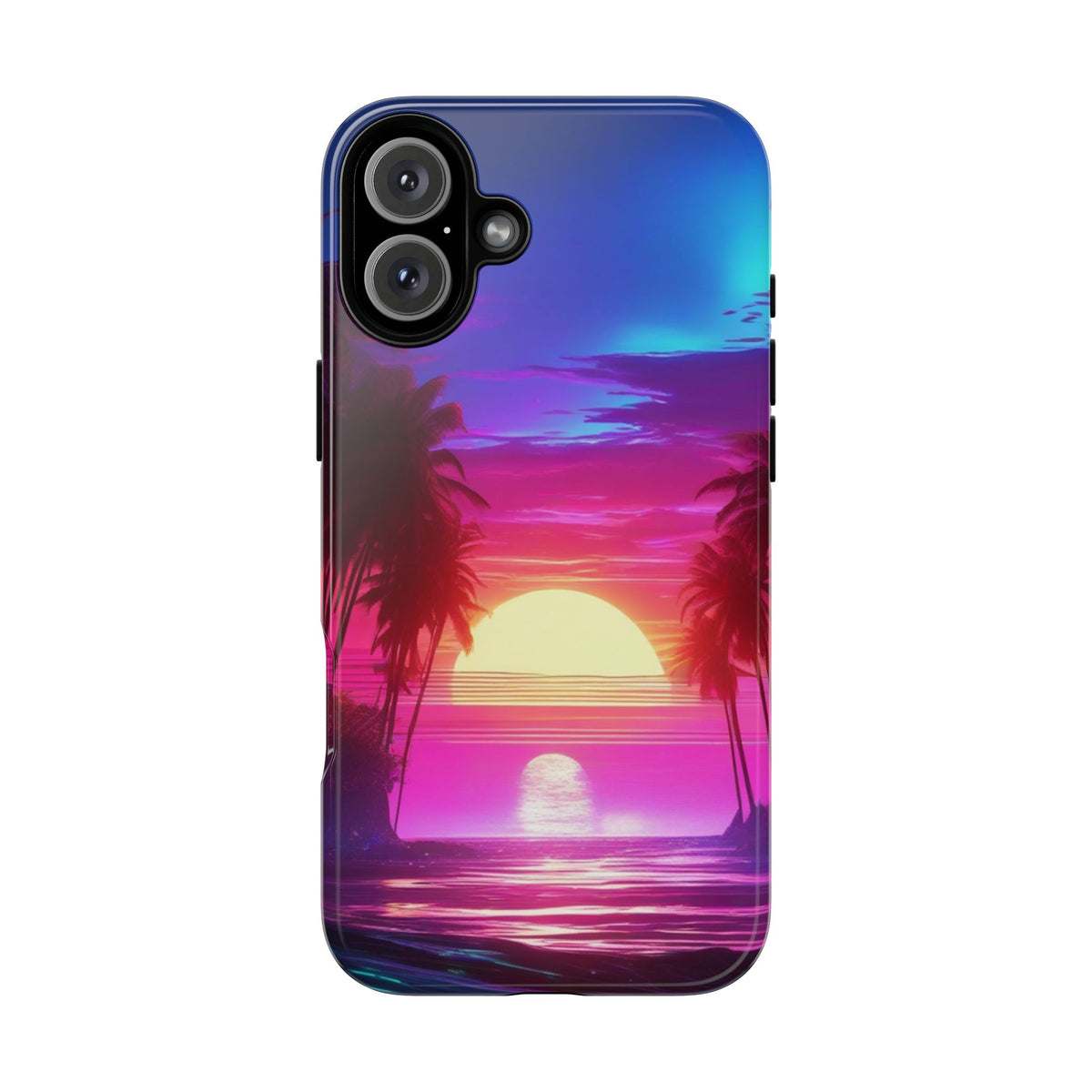 iPhone Tough Case Phone Case for iPhone 14\15\16 – Dual Layer, Matte/Glossy Finish, Wireless Charging Compatible