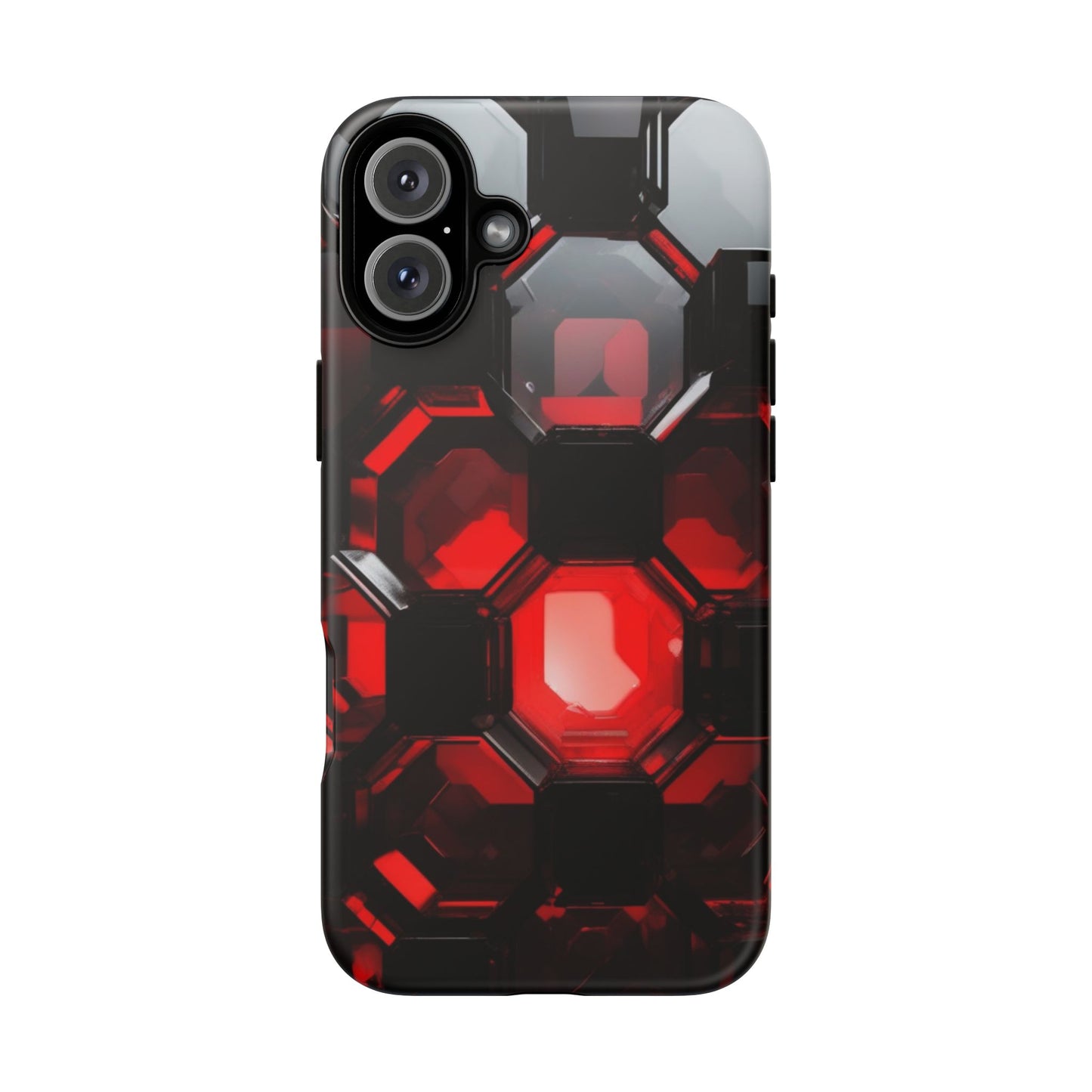 iPhone Tough Case Phone Case for iPhone 14\15\16 – Dual Layer, Matte/Glossy Finish, Wireless Charging Compatible