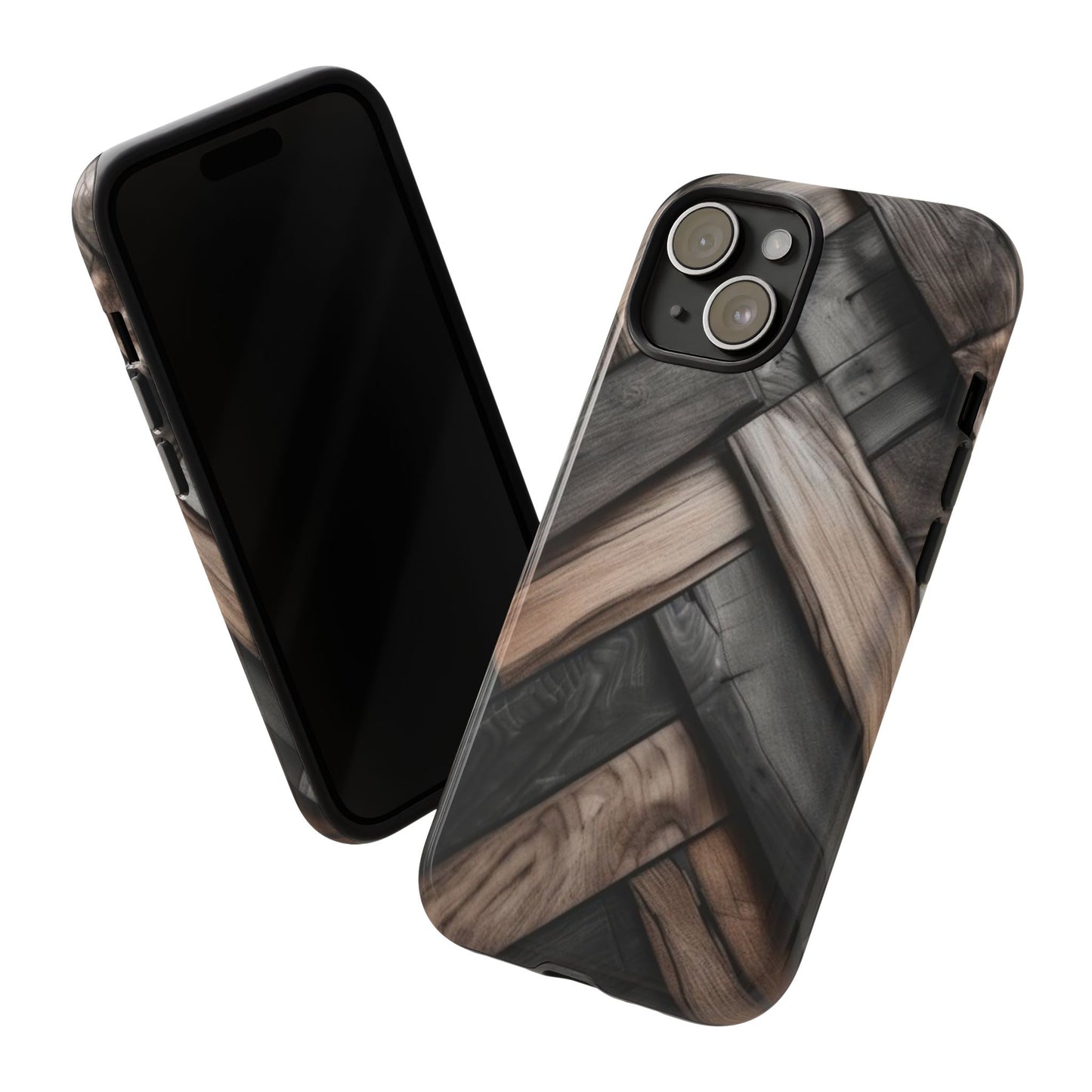 iPhone Tough Case Phone Case for iPhone 14\15\16 – Dual Layer, Matte/Glossy Finish, Wireless Charging Compatible